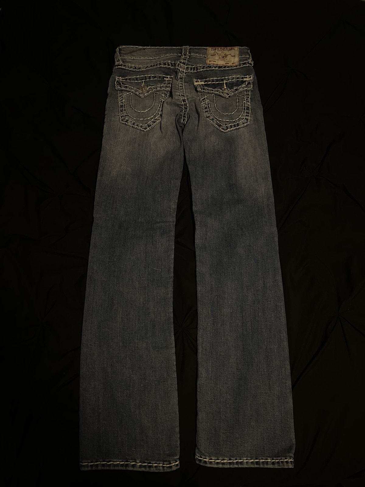 true religion y2k チーフキーフ フレア JNCO × True Religion × Vintage Crazy True Religion Flared