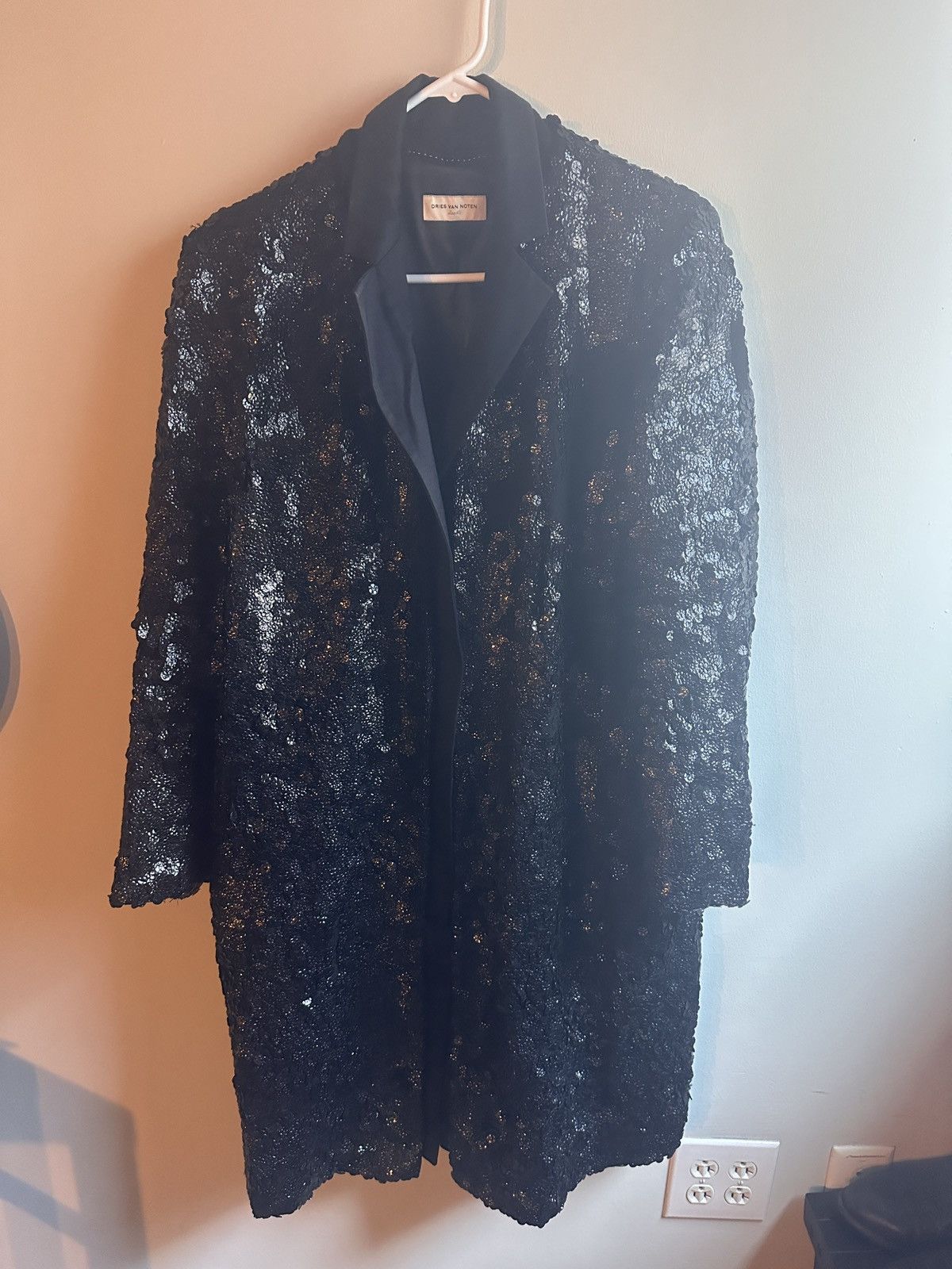 Dries Van Noten *ICONIC* Dries Van Noten Sequin Coat 😻 Size US S / EU 44-46 / 1 - 2 Thumbnail