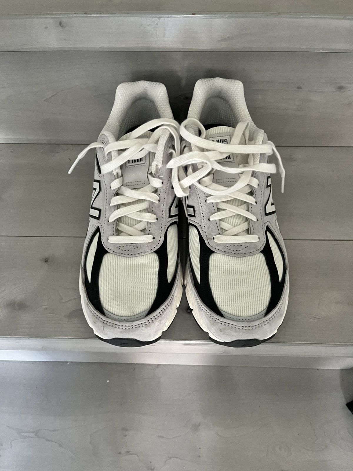 New Balance New Balance 992 white silver nimbus cloud | Grailed