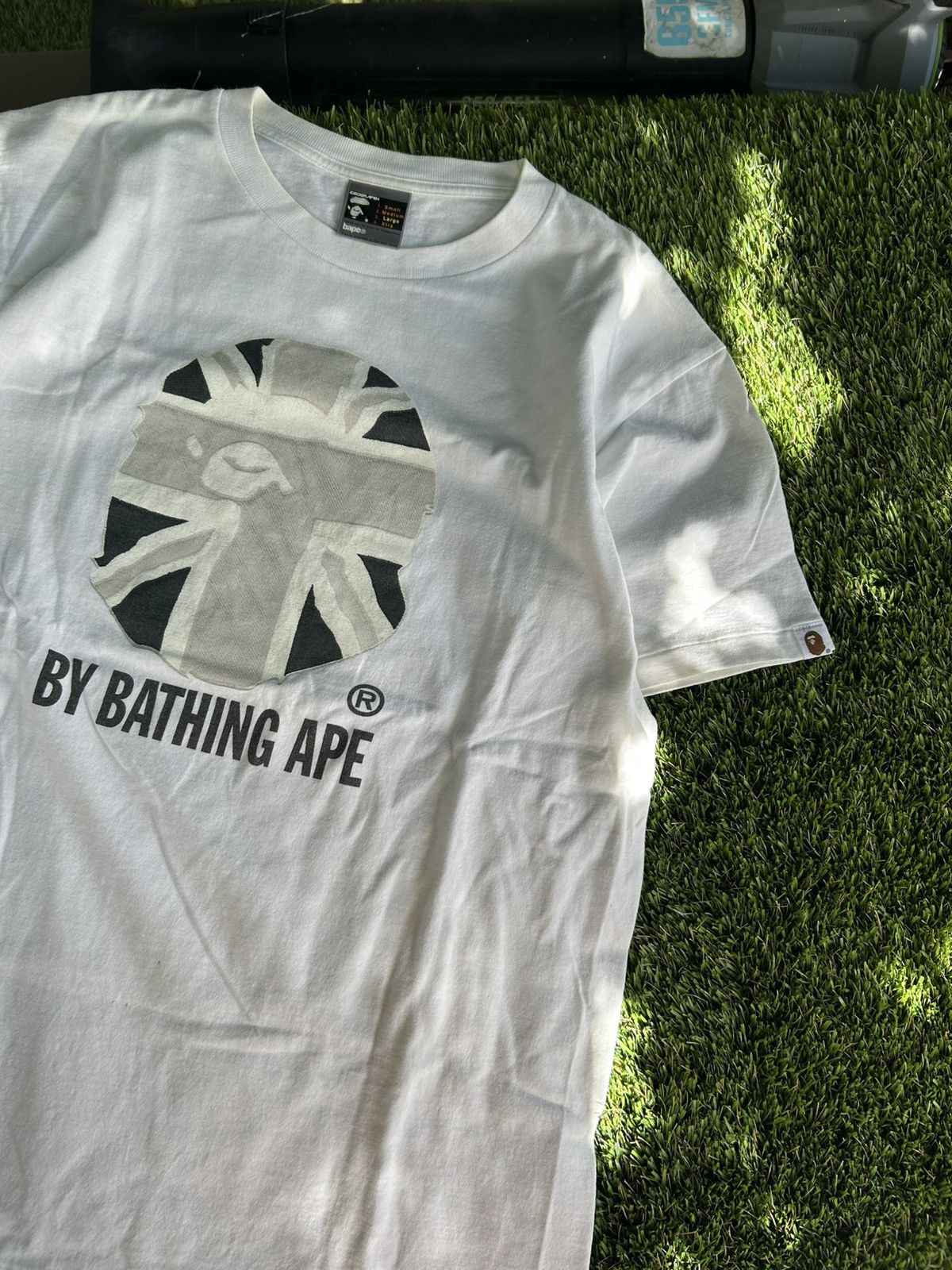 Bape × Union LA BAPE X UNION WASHED APE HEAD TEE | Grailed