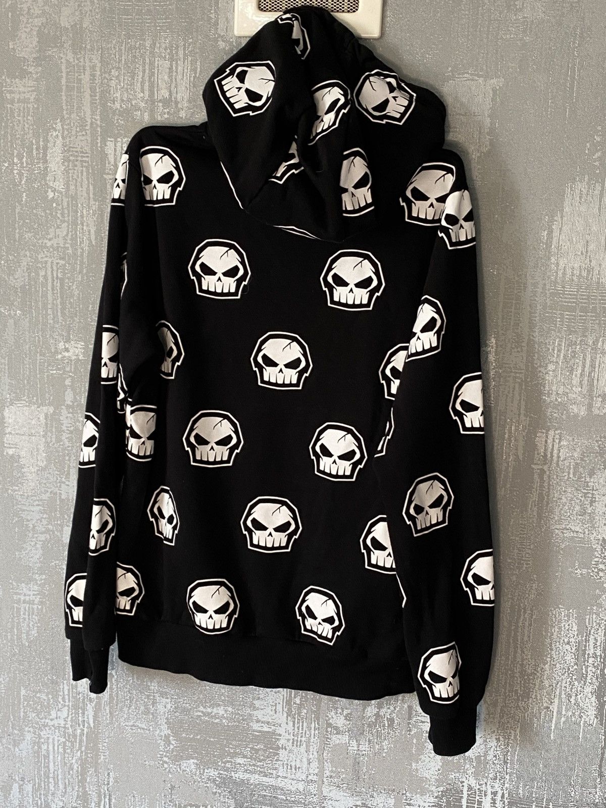 No Fear Vintage Skull Balenciaga Style Rap No Fear Hoodie 90s Size US S / EU 44-46 / 1 - 6 Thumbnail