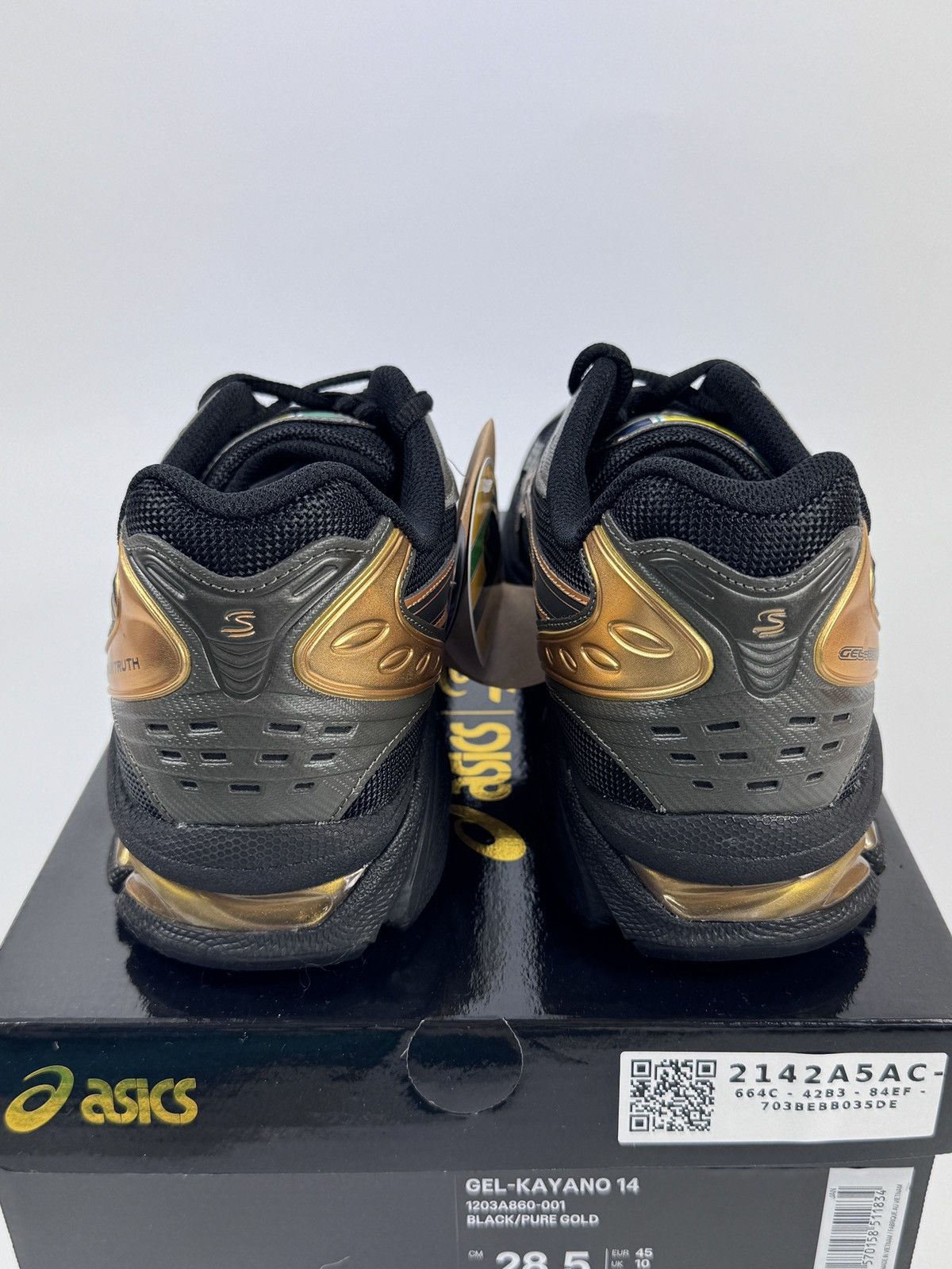 Asics x SENNA LOTUS GEL KAYANO 14 SNEAKERS Size US 11 / EU 44 - 4 Thumbnail