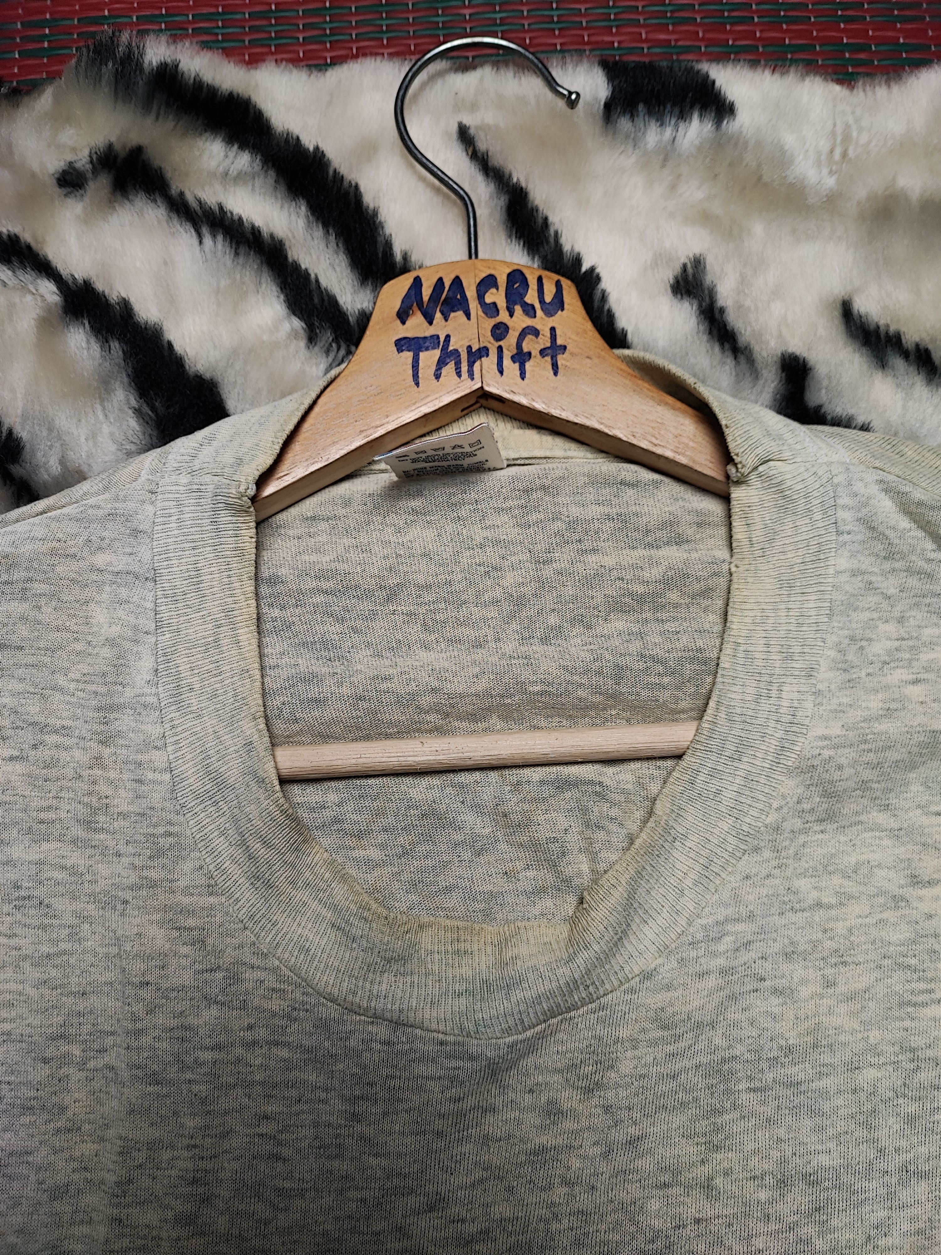 Fruit Of The Loom × Vintage Vintage Shell Tshirt Fruit of the loom Size US L / EU 52-54 / 3 - 8 Thumbnail