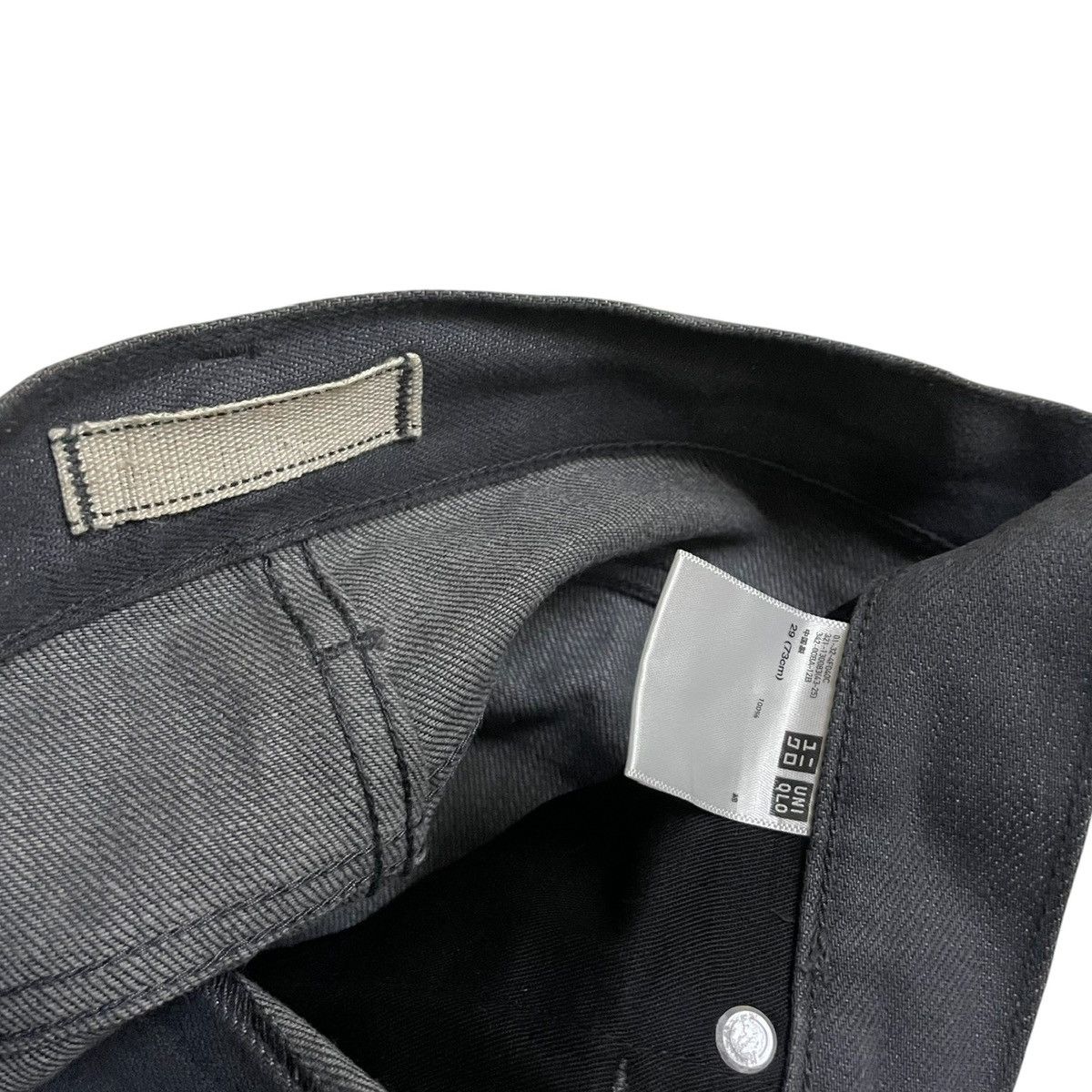 Japanese Brand ORIGINAL SELVEDGE UNIQLO SLIM STRAIGHT (32×40) Size US 30 / EU 46 - 6 Thumbnail