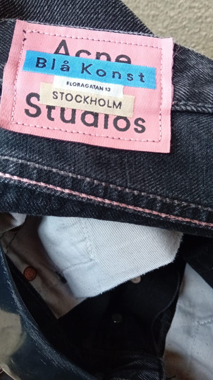 Acne Studios Acne Studios Bla Konst Jeans Button Fly sz 29 Size US 29 - 3 Thumbnail