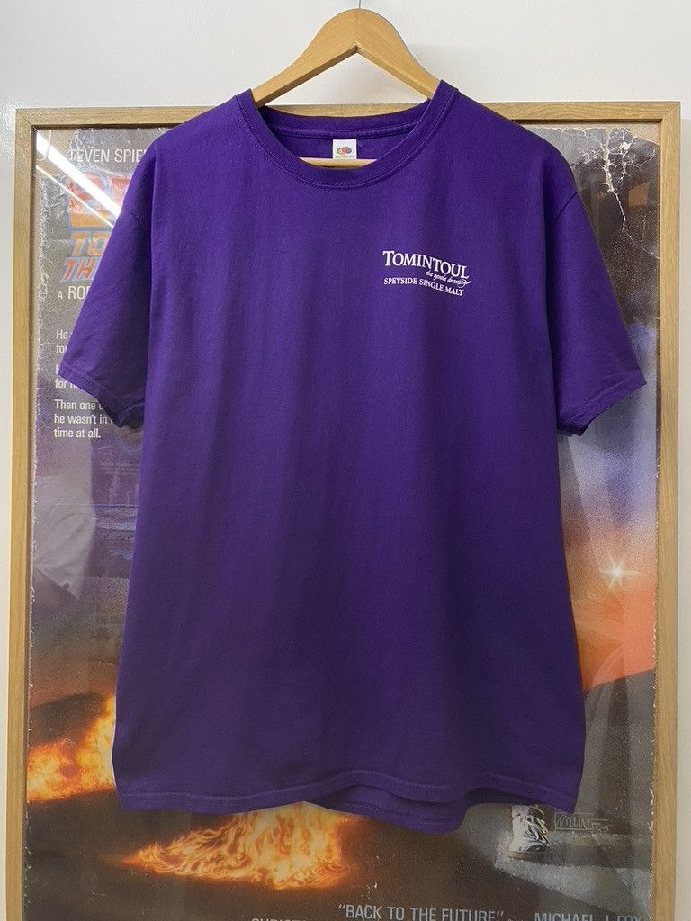 Vintage Official Tomintoul The Gentle Dram Whisky Promo Tee Size US L / EU 52-54 / 3 - 2 Thumbnail