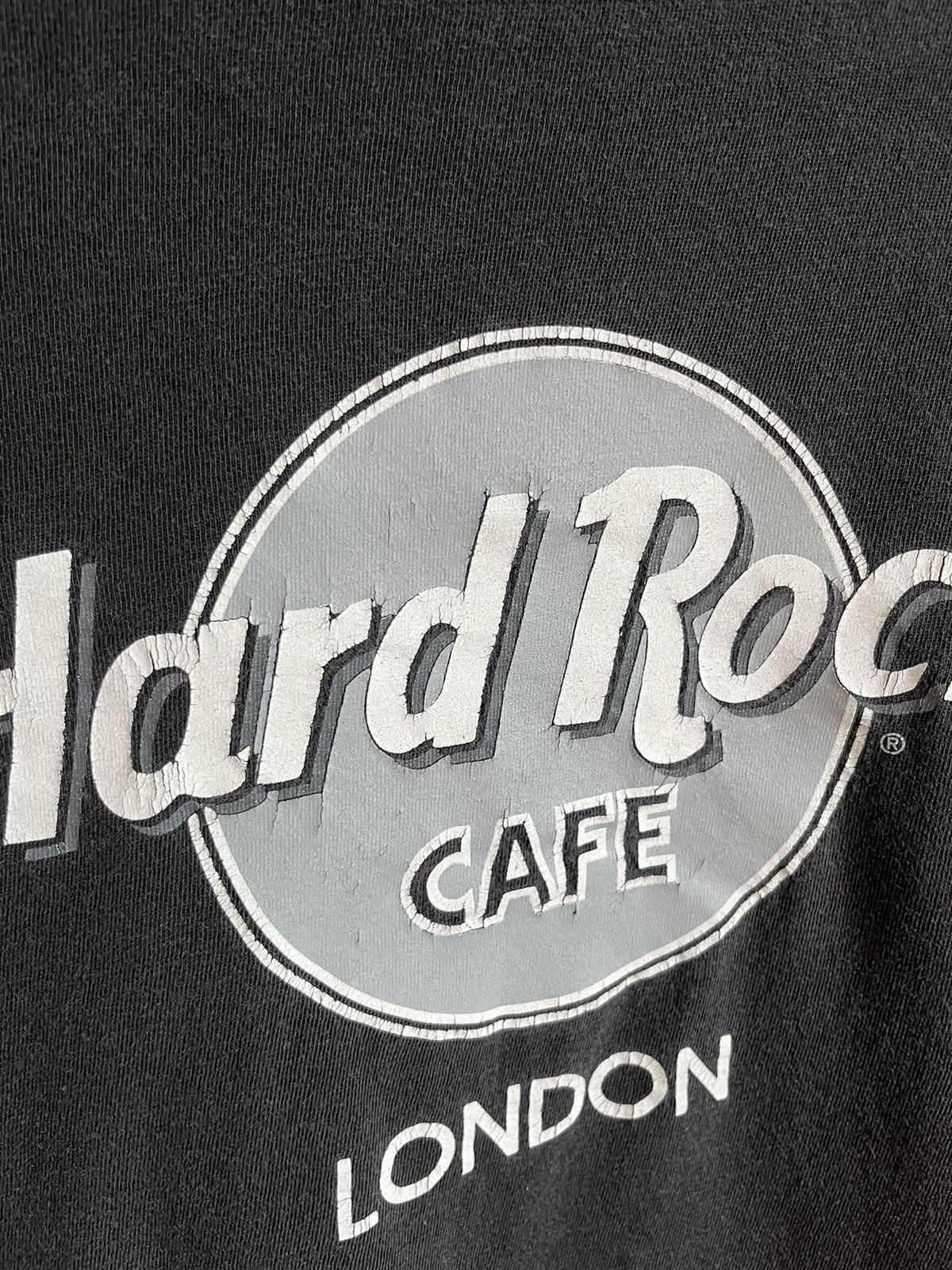 Hard Rock Cafe Vintage 90’s Hard Rock Cafe “London” Faded T-Shirt Size US XL / EU 56 / 4 - 4 Thumbnail