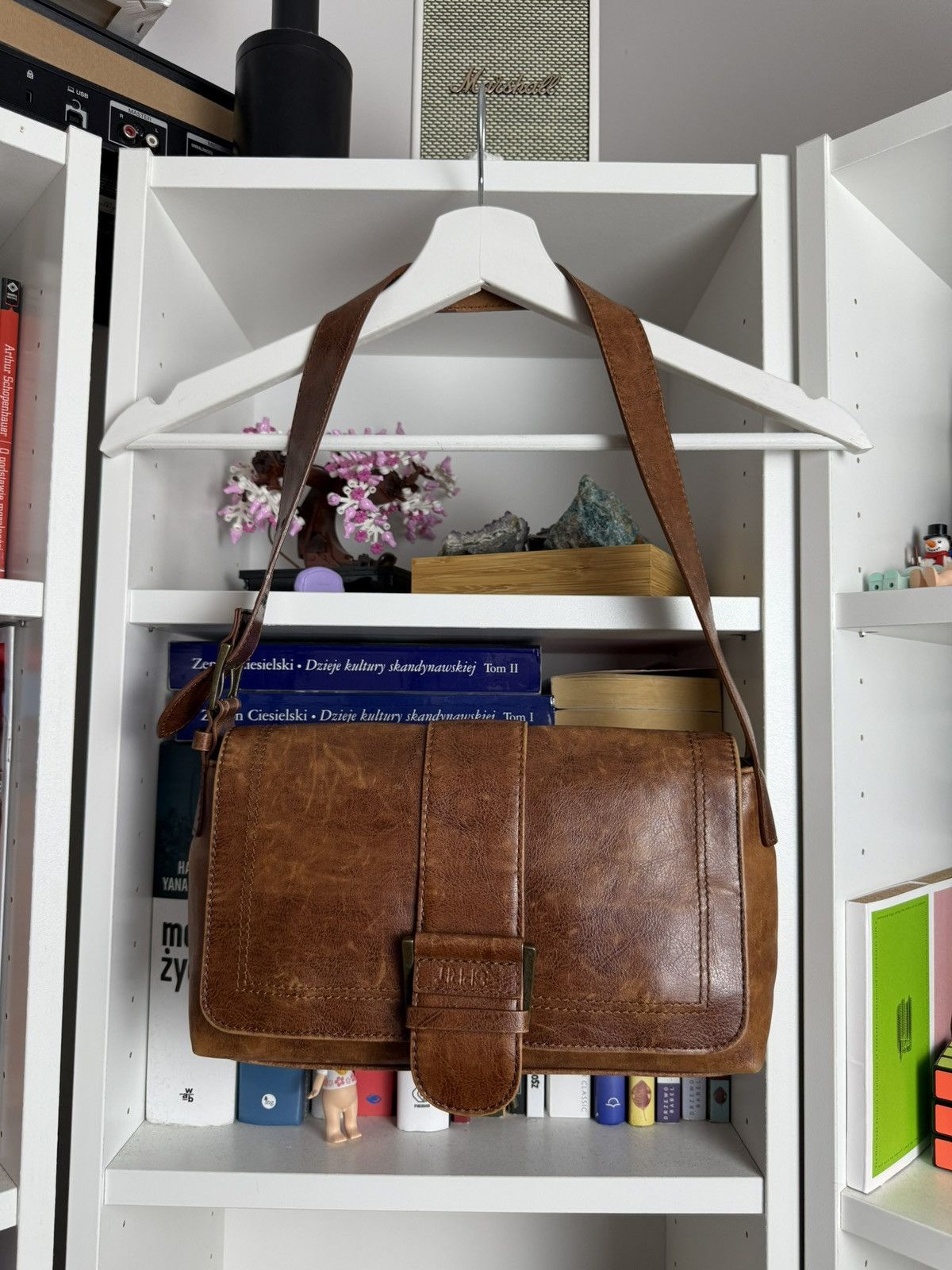 Japanese Brand Vintage y2k avantgarde archive opium style leather shouderbag Size ONE SIZE - 1 Thumbnail