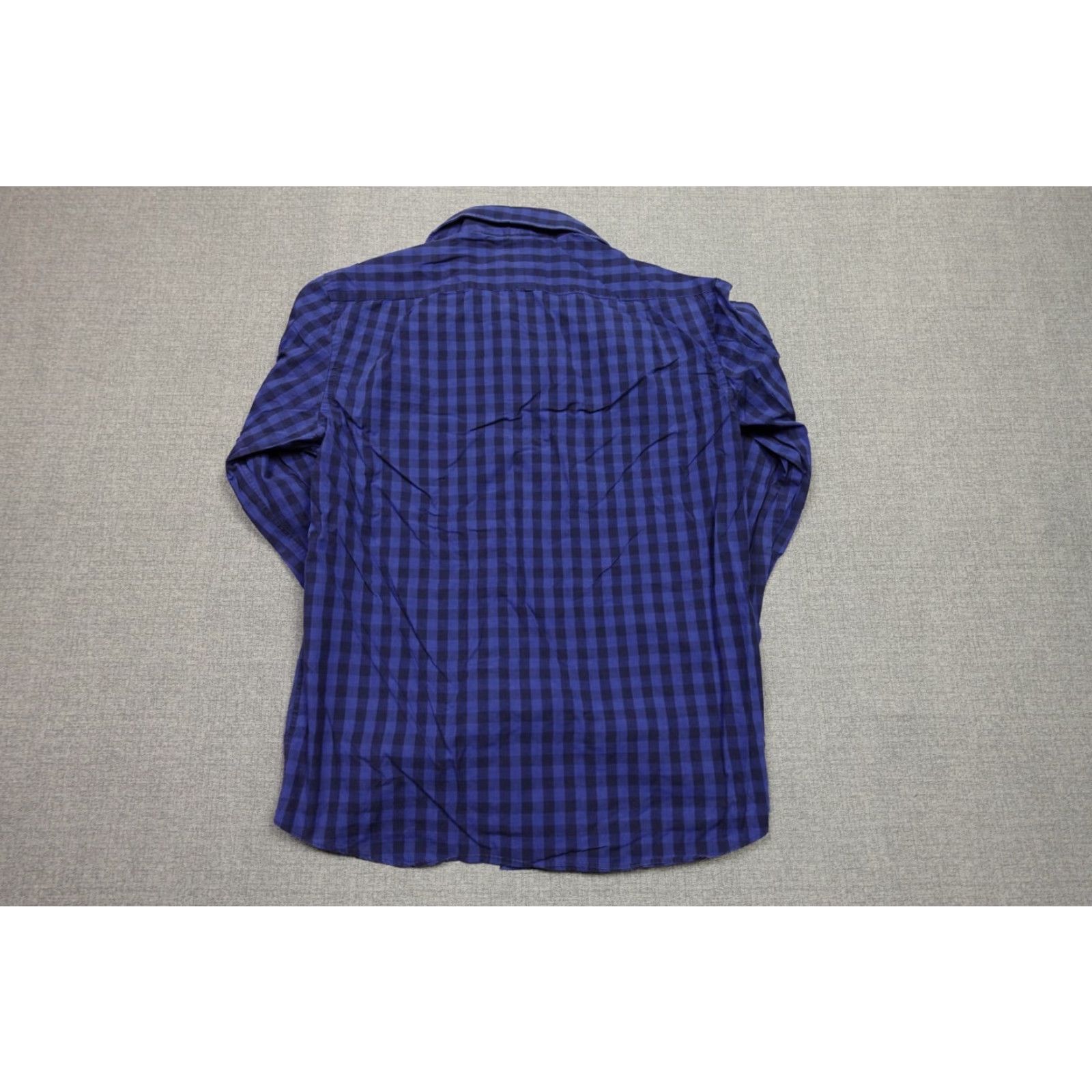 Todd Snyder Todd Snyder Button-Up Shirt Mens 15.5 32/33 Blue Plaid 2-Ply Cotton Classic Fit Size US L / EU 52-54 / 3 - 4 Thumbnail