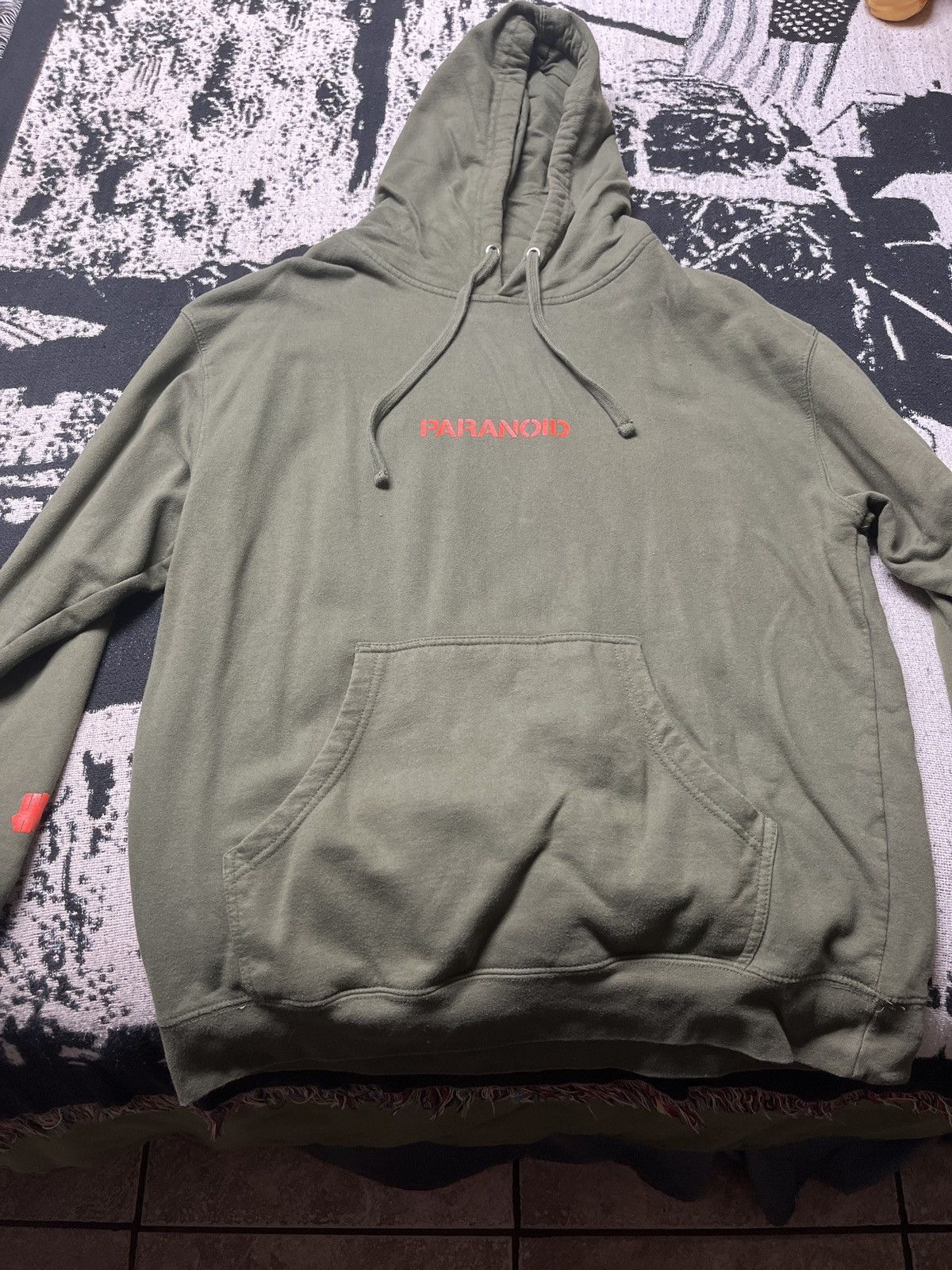 Anti Social Social Club × Undefeated ASSC x Undefeated Olive Hoodie Size US L / EU 52-54 / 3 - 3 Thumbnail