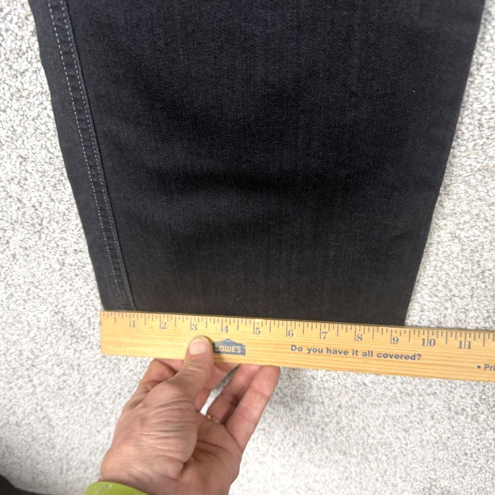 Gap Gap Ultra Low Rise Bootcut Jeans 6R 32x31 Black Stretch Y2K Indie Sleaze Womens Jeans Size 28" / US 6 / IT 42 - 3 Thumbnail