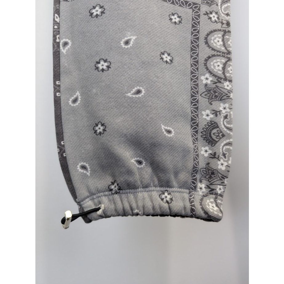 Amiri o1rshd1 Bandana Reconstruct Sweatpants & Joggers Black /Gray Size US 28 / EU 44 - 15 Thumbnail