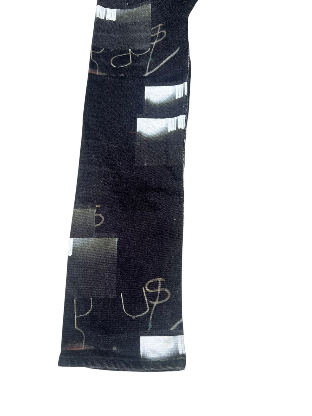 SHAREEF Vintage Shareef Japan All Printed Denim Jeans Size US 29 - 12 Thumbnail