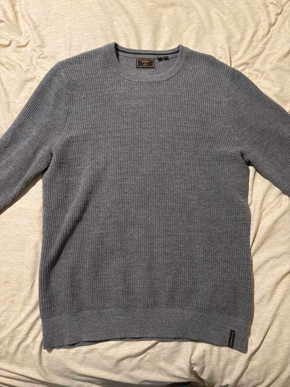 Superdry Super Dry waffle Knit Sweater Size US XL / EU 56 / 4 - 1 Thumbnail