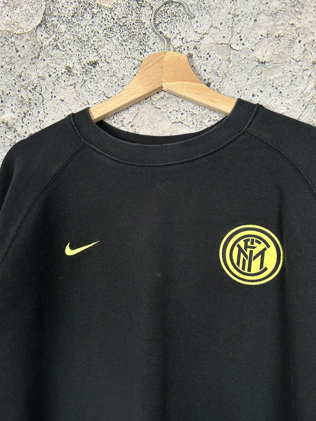 Nike Vintage Inter Milan Nike Soccer Crewneck Football Swoosh Size US XXL / EU 58 / 5 - 3 Thumbnail