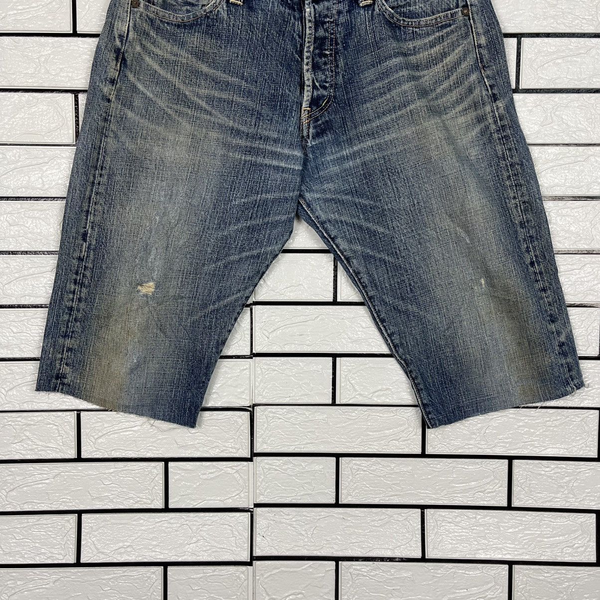 Japanese Brand Vintage For Japan Short Denim Size US 32 / EU 48 - 3 Thumbnail