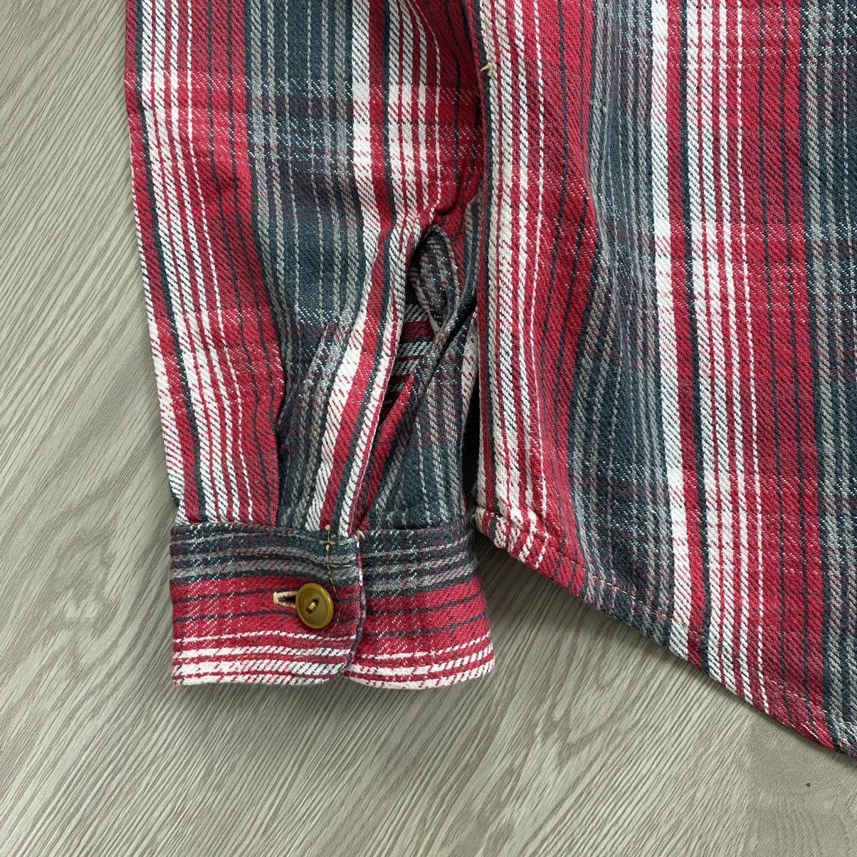 Japanese Brand × Sugar Cane × Toyo Enterprises Vinatage Sugar Cane USA Red Plaid Flannel Shirt Size US S / EU 44-46 / 1 - 7 Thumbnail