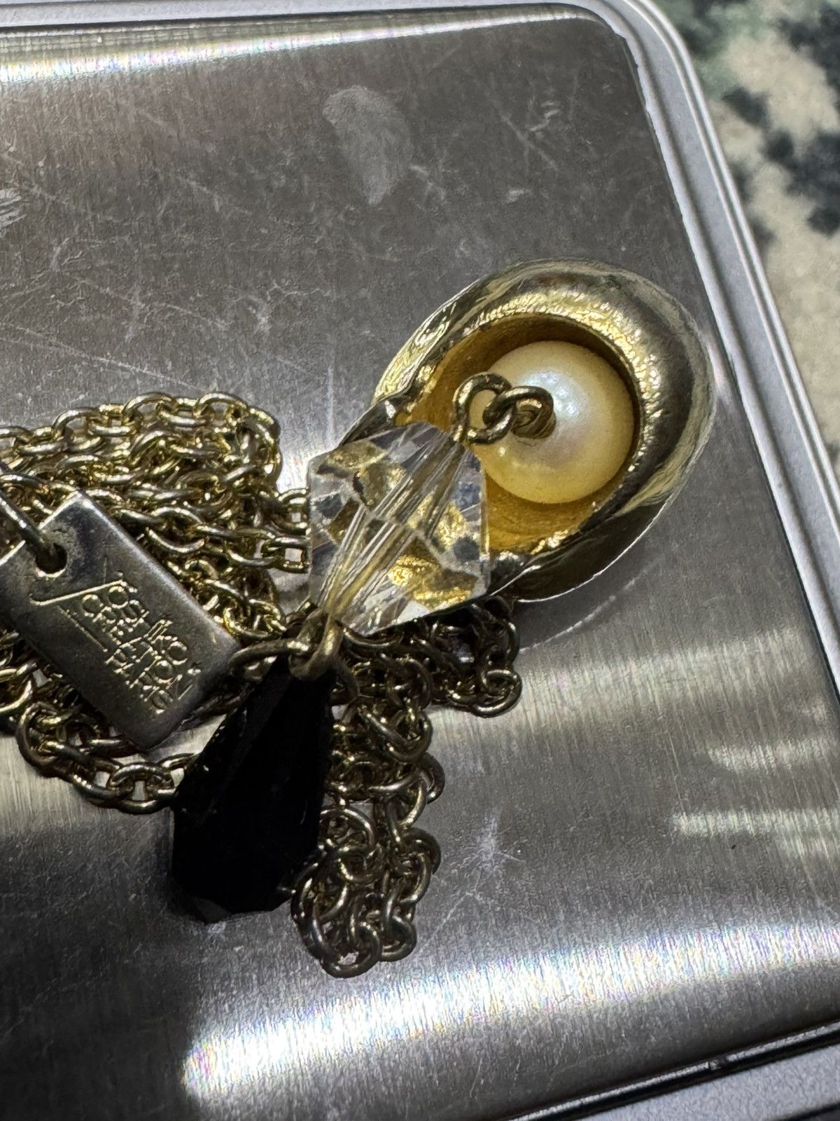 Japanese Brand × Vintage YOSHIKO CREATION PARIS SKULL NECKLACE Size ONE SIZE - 6 Thumbnail