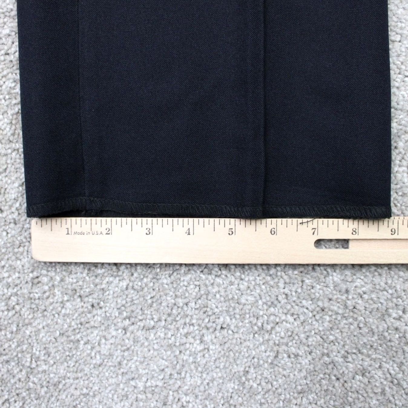 Vintage Elbeco Pants Men 36 Navy Blue TexTrop2 Cargo Pocket Unhemmed Polyester E8875 Size US 36 / EU 52 - 4 Thumbnail