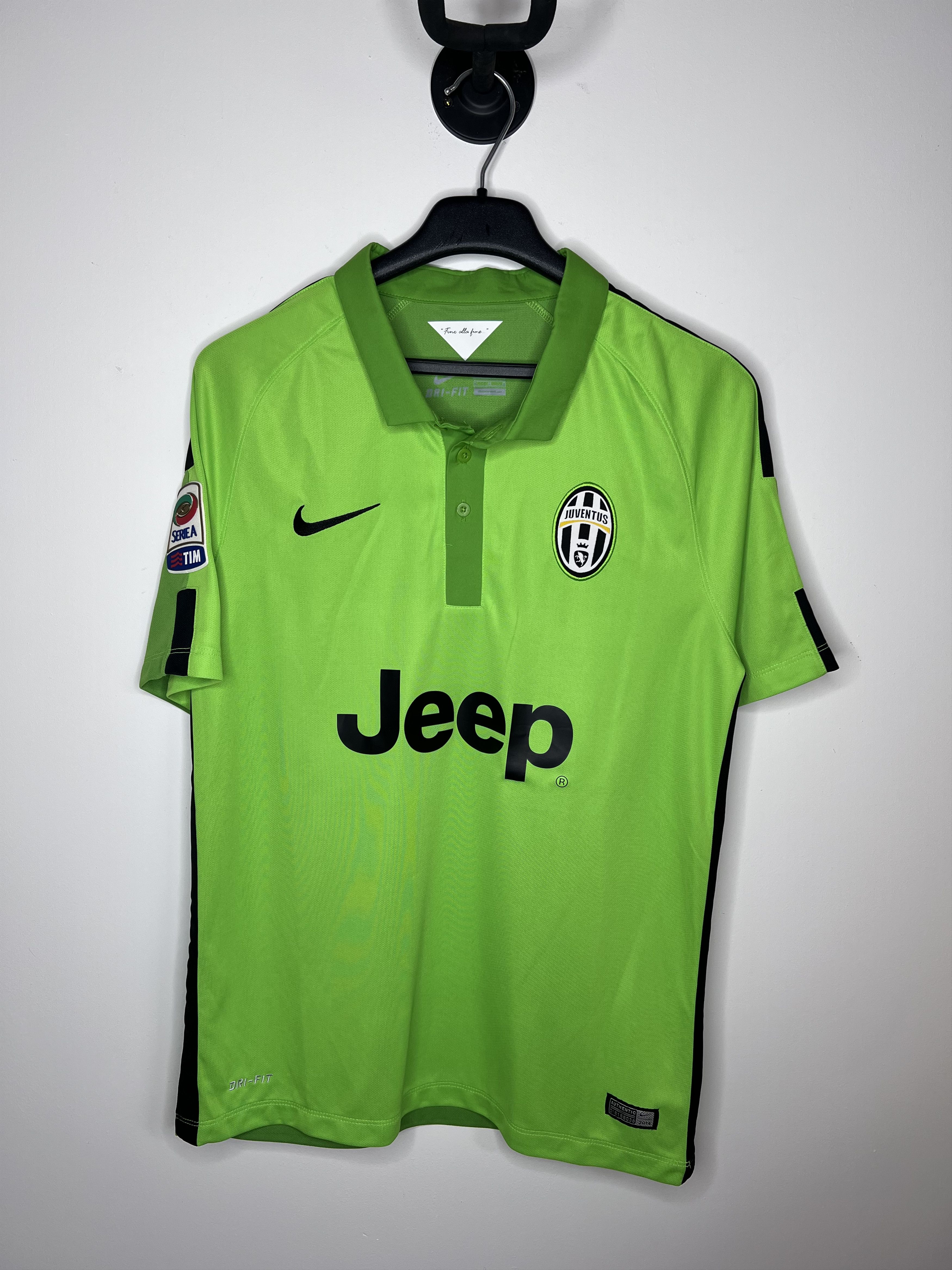 Nike LICHTSTEINER #26 JUVENTUS 2014 THIRD FOOTBALL SHIRT SOCCER Size US M / EU 48-50 / 2 - 2 Thumbnail