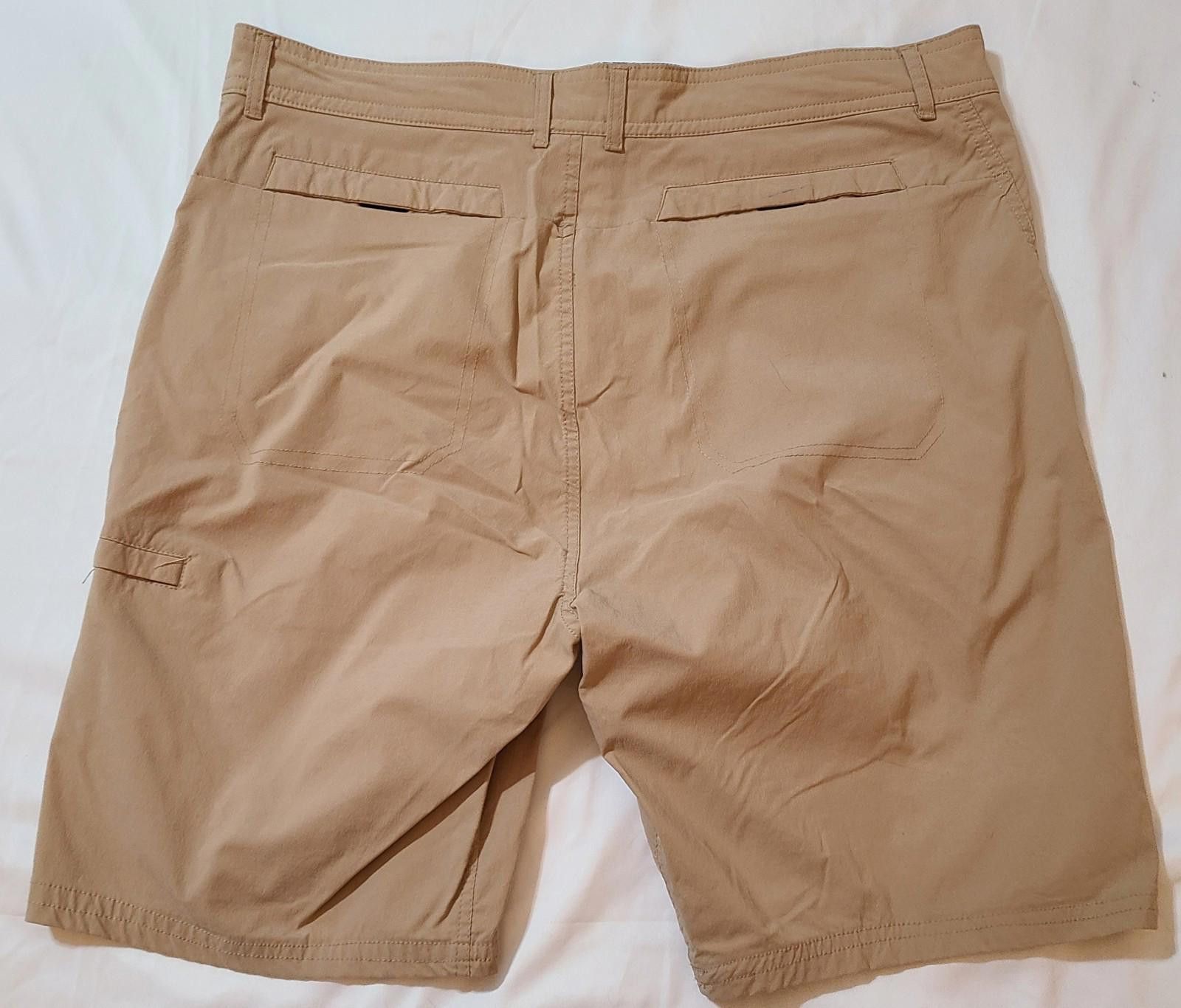 Designer Reel Life Shorts Chino Pants Brown Men's Size XL Fishing Size US 36 / EU 52 - 2 Thumbnail