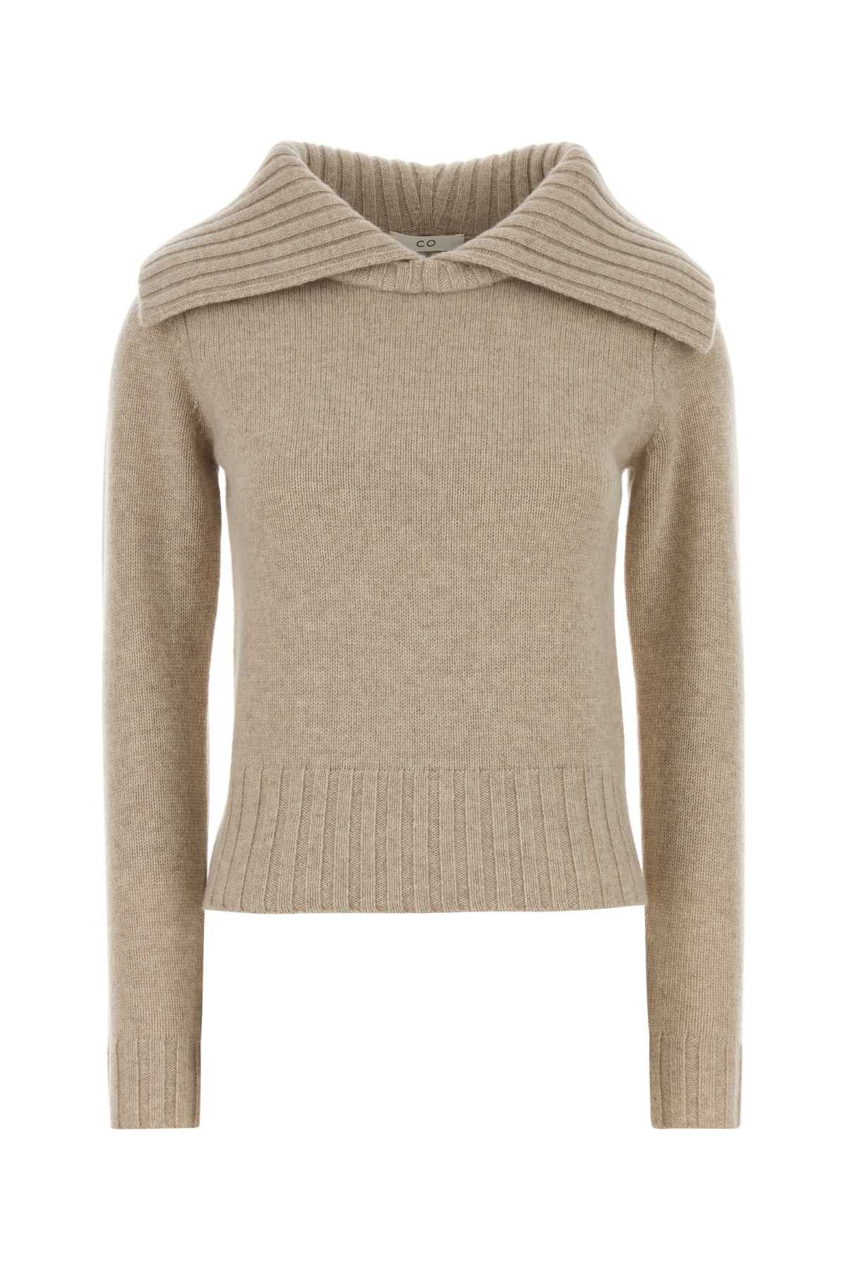 CO Beige Cashmere Sweater Size S / US 4 / IT 40 - 1 Thumbnail