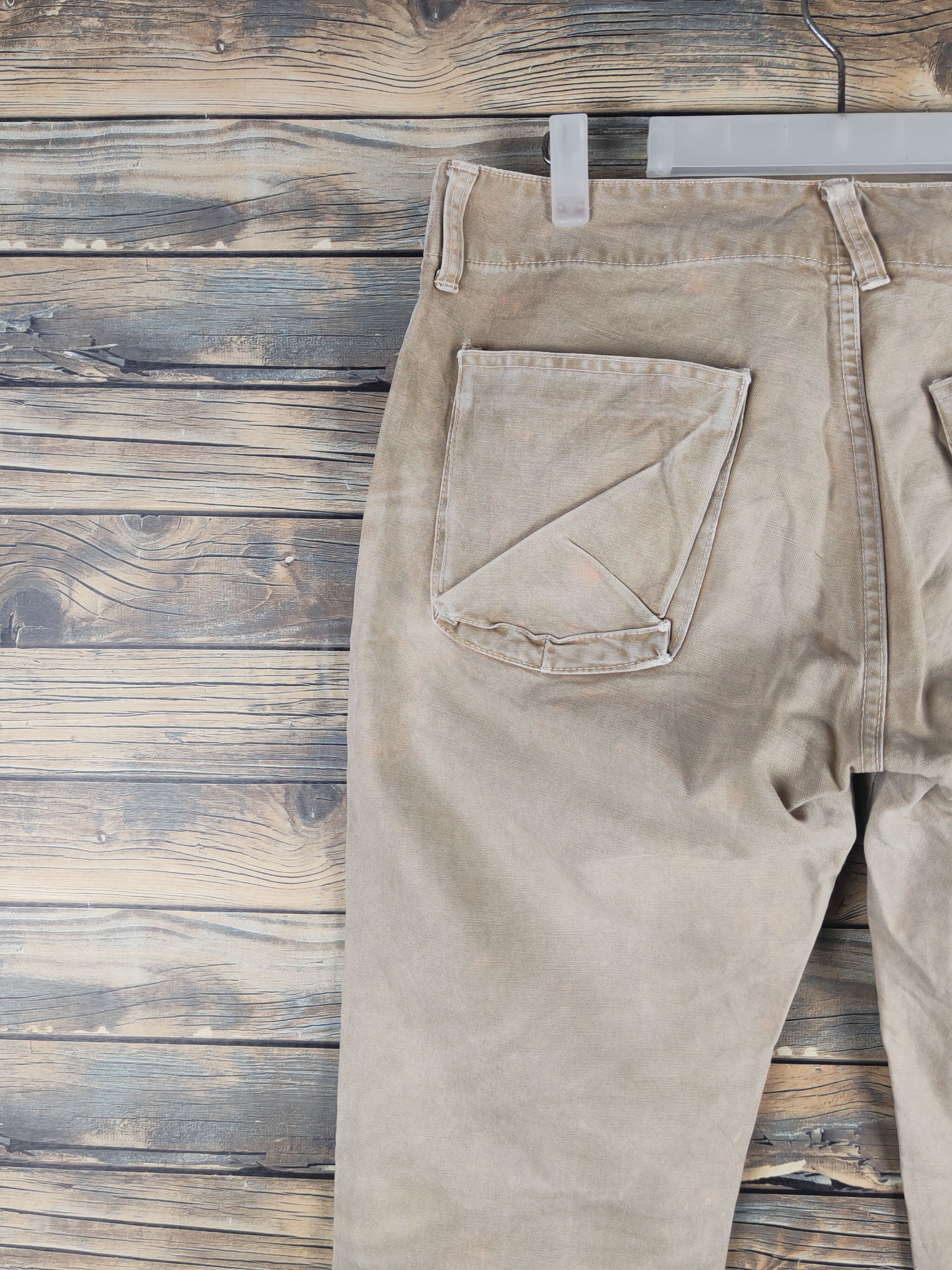 Johnbull DL Johnbull Beige Multipocket Casual Pants #46-242T Size US 34 / EU 50 - 8 Thumbnail