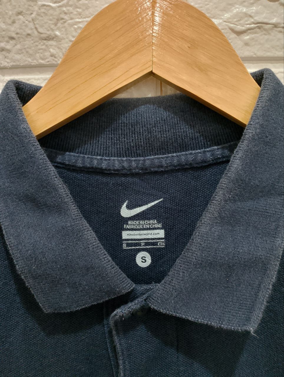 Nike NIKE Swoosh Logo Embroidered Polo Tee Size US S / EU 44-46 / 1 - 4 Thumbnail