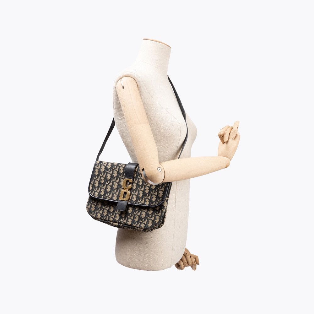 Christian Dior Monsieur × Dior Authentic CHRISTIAN DIOR Diorissimo Envelope Shoulder Bag Size ONE SIZE - 18 Thumbnail