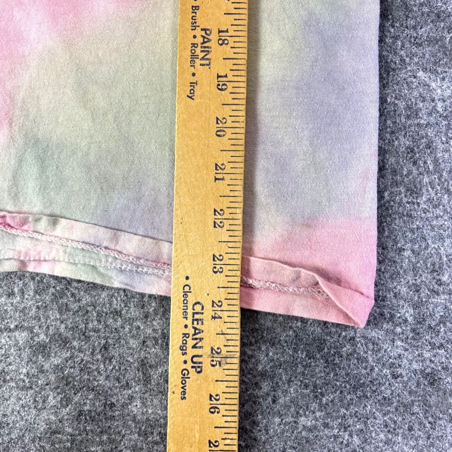 Hanes VINTAGE Tie Dye V Neck T Shirt Women’s 70s Size S Pink Short Sleeve Beaded Pattern Casual" Size S / US 4 / IT 40 - 4 Thumbnail