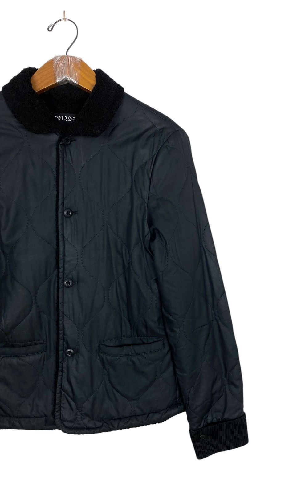 Japanese Brand Rare‼️ 291295 Homme Quited Zipper Jacket Size US S / EU 44-46 / 1 - 3 Thumbnail