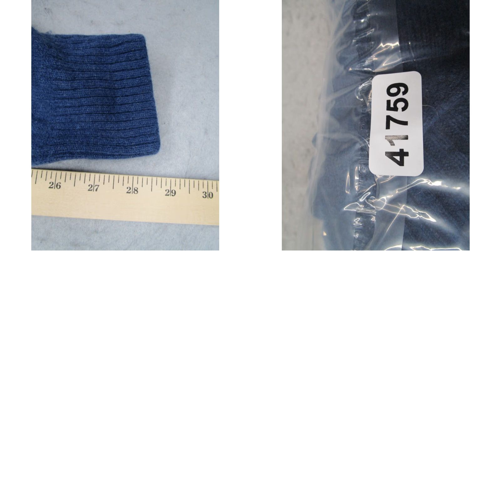 J.Crew VINTAGE J.CREW Sweater Pullover Men’s XL Blue Wool 1/4 Zip Long Sleeve Casual Fall Winter Size US XL / EU 56 / 4 - 8 Thumbnail