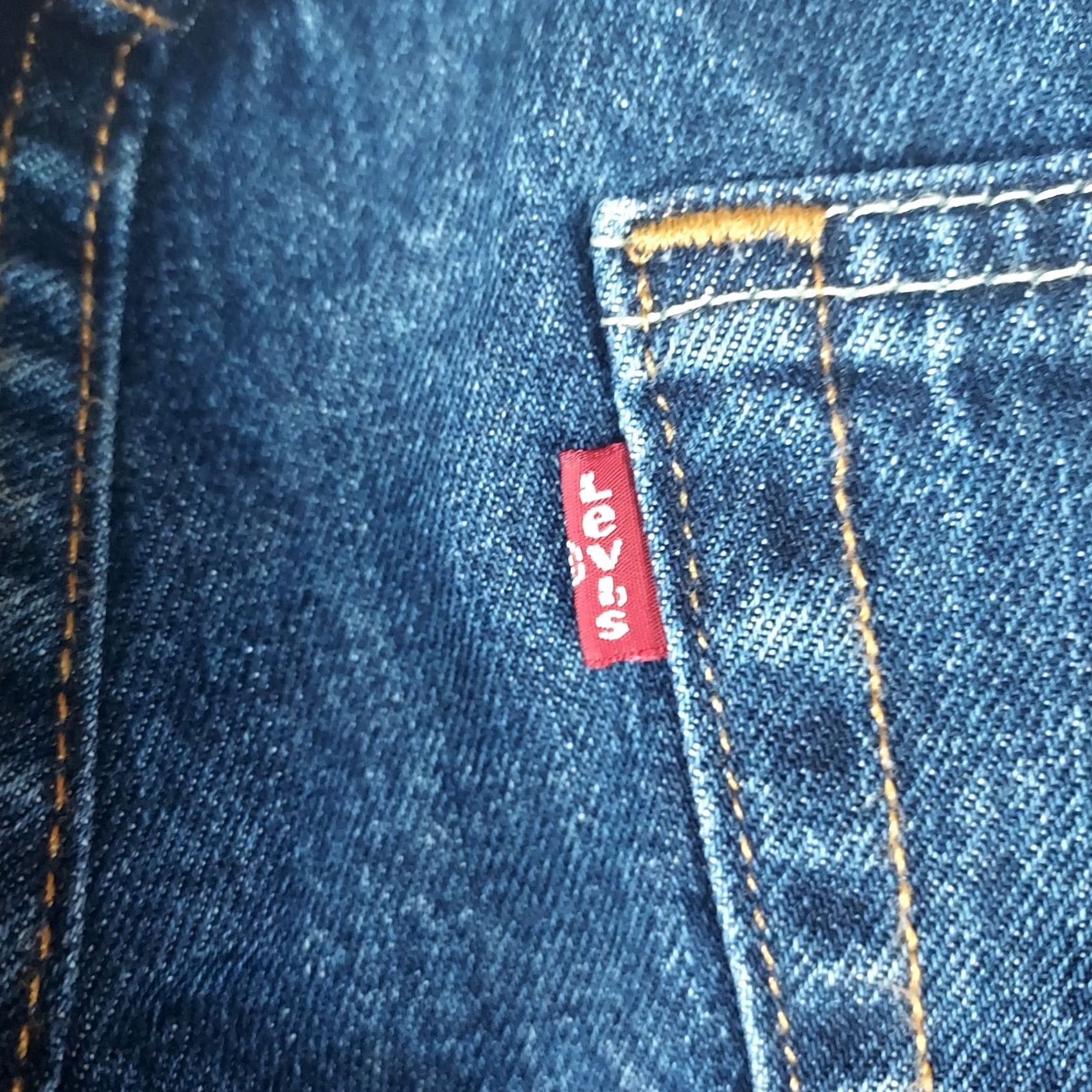 Levi's Levi's 505 Regular Fit Jeans 36x30 Denim Blue Mid Rise 5-Pocket Straight Men's Pants Size US 36 / EU 52 - 5 Thumbnail