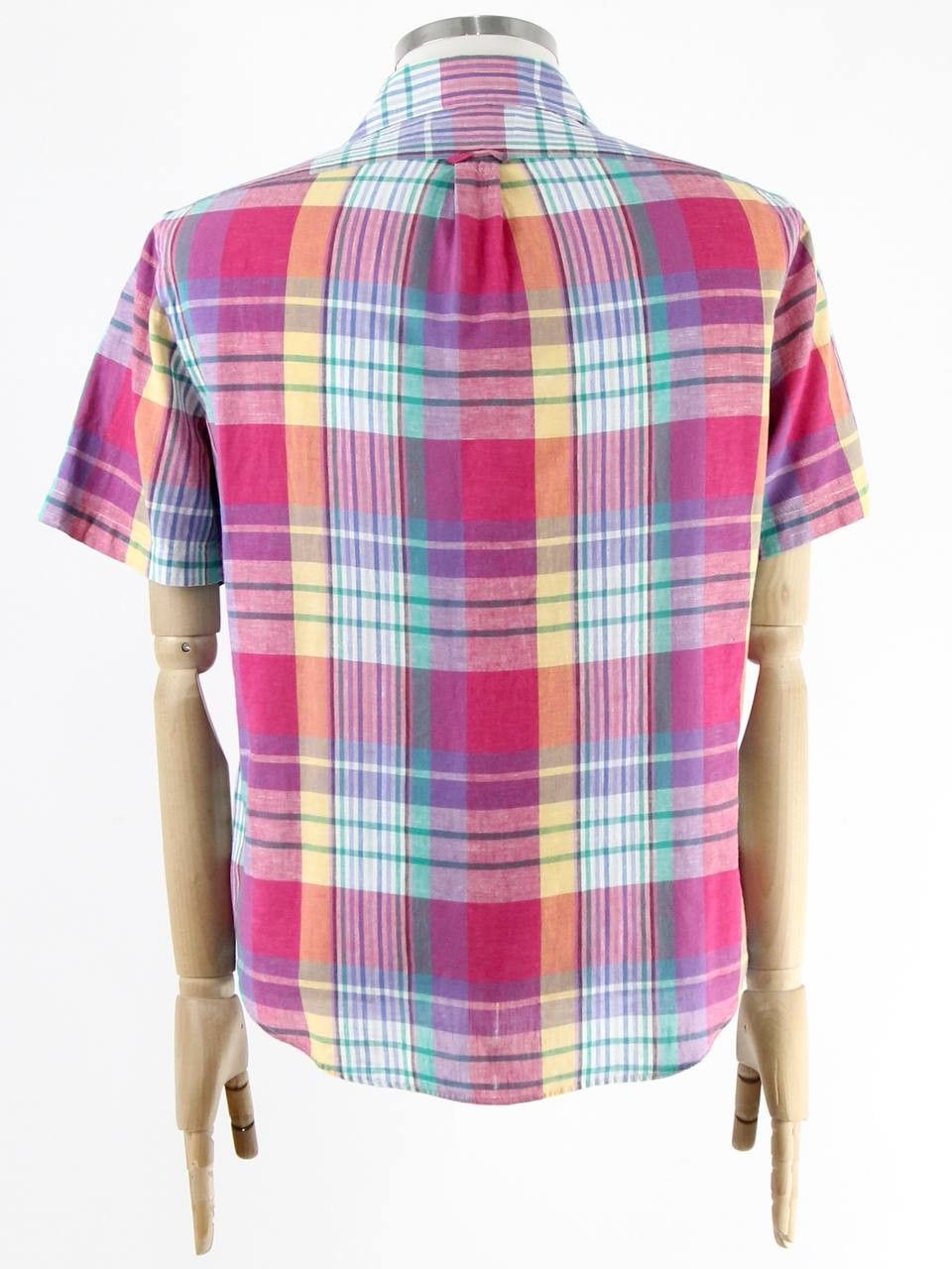 Polo Ralph Lauren POLO RALPH LAUREN Lightweight cotton checkered shirt Size US M / EU 48-50 / 2 - 3 Thumbnail