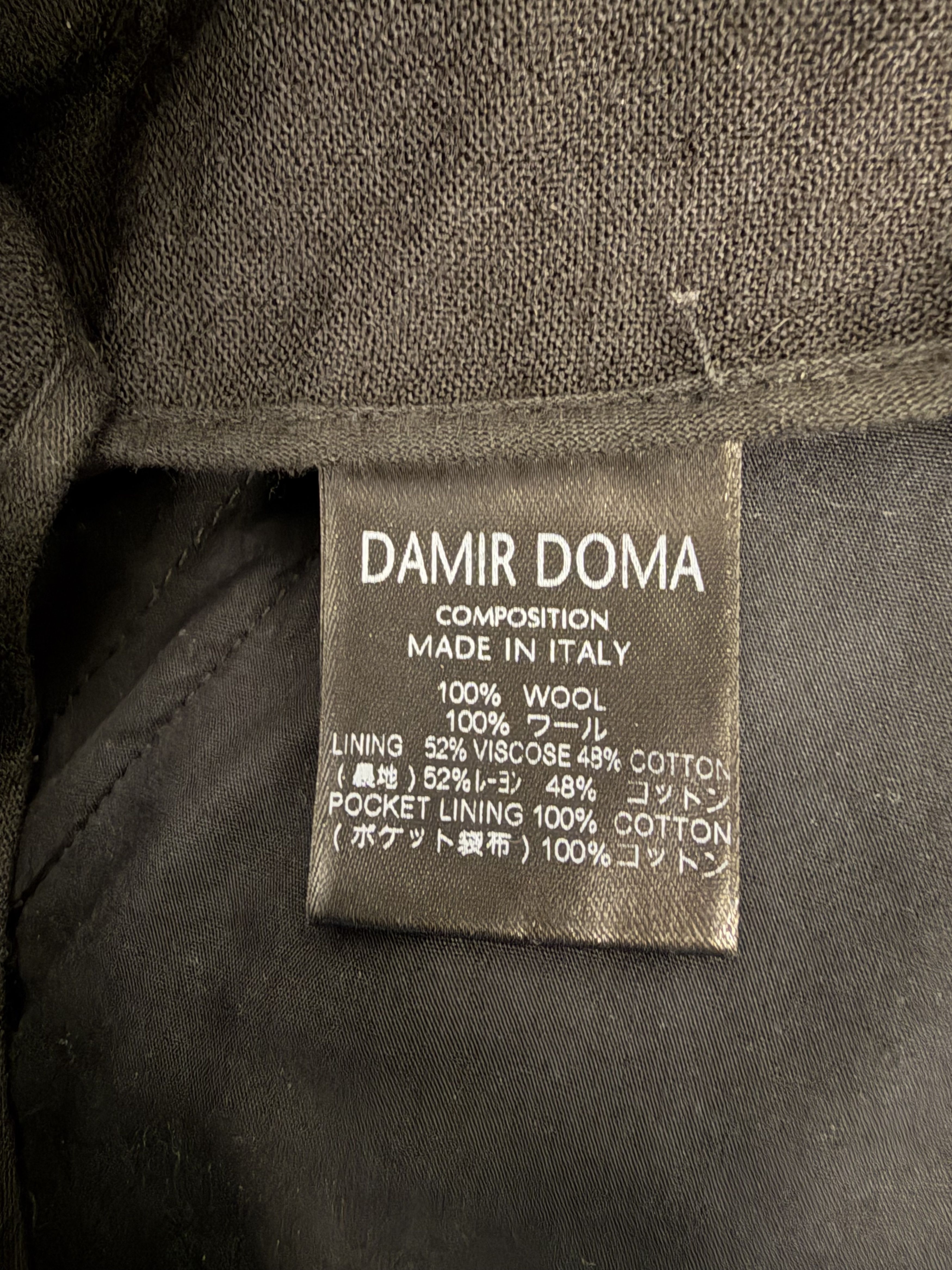 Damir Doma Wool Drop Crotch Zip Sarouel Trouser Size US 32 / EU 48 - 11 Thumbnail