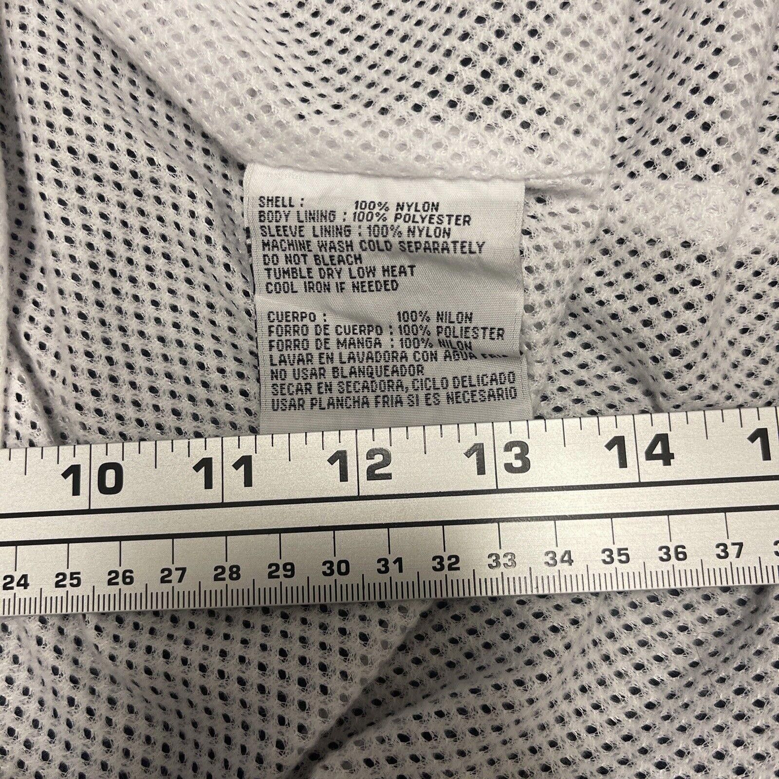 Designer TexansPuma Windbreaker Jacket Mens XL BLUE Full Zip Loose Size ONE SIZE - 6 Thumbnail