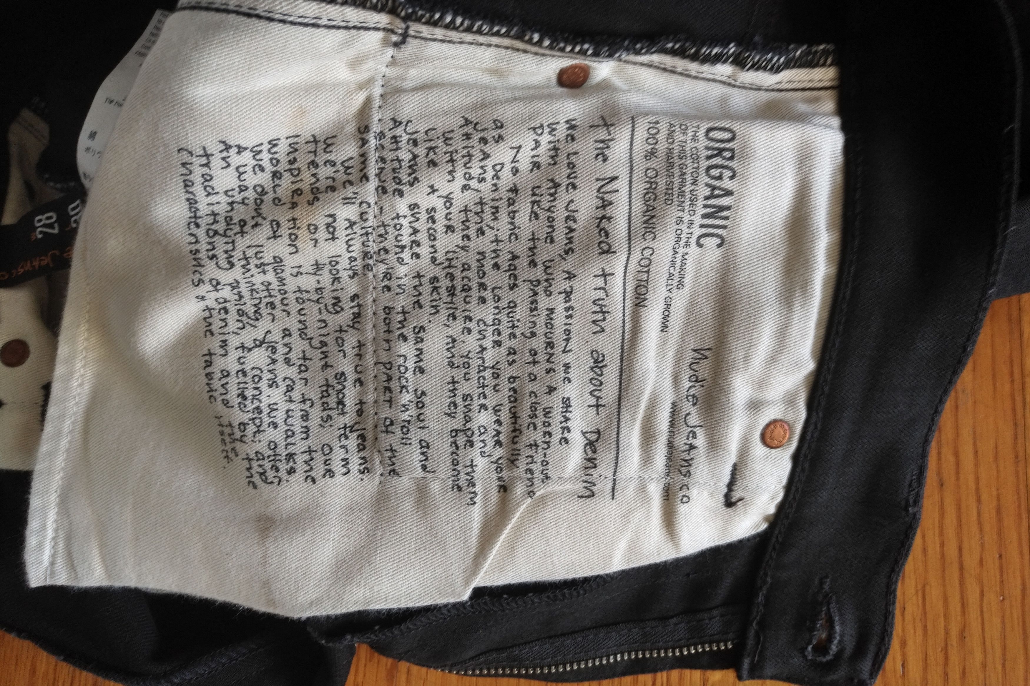 Nudie Jeans Lean Dean Size 28" / US 6 / IT 42 - 4 Thumbnail