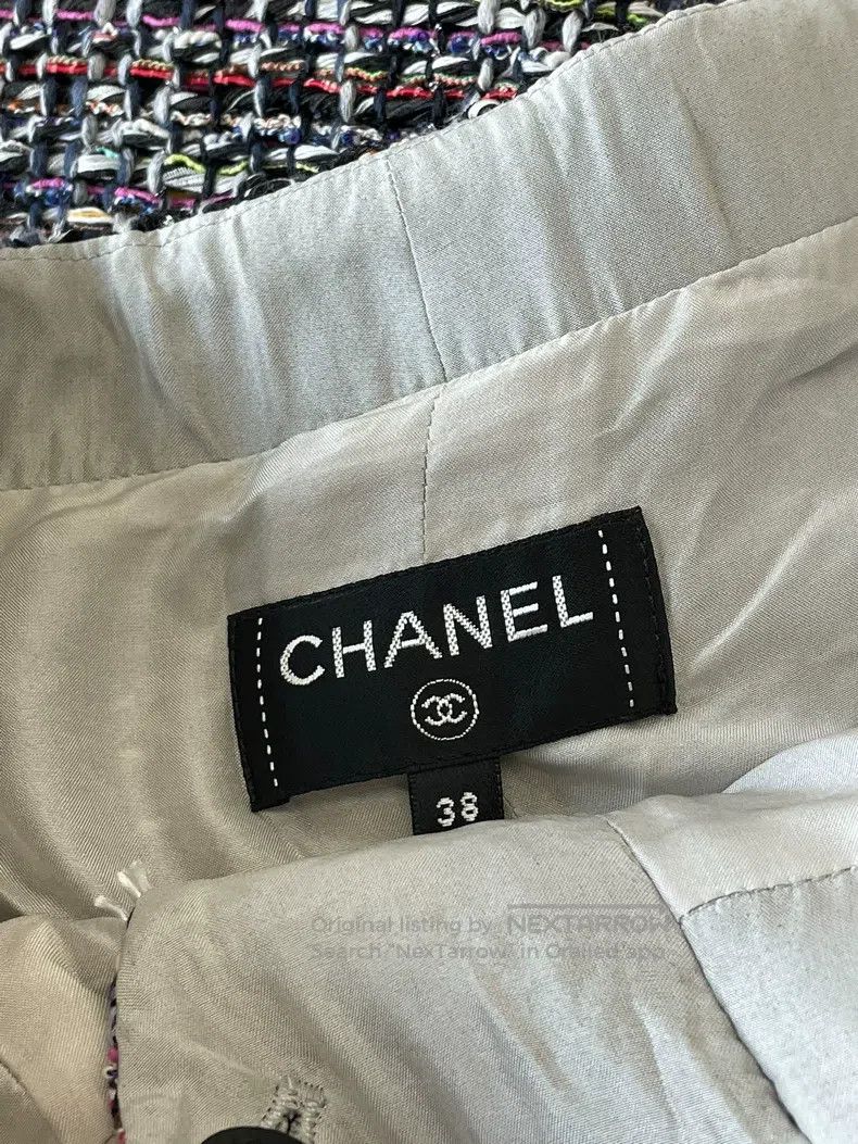 Chanel Chanel Colourful braided wide-leg trousers Size 25" / US 0 / IT 36 - 4 Thumbnail