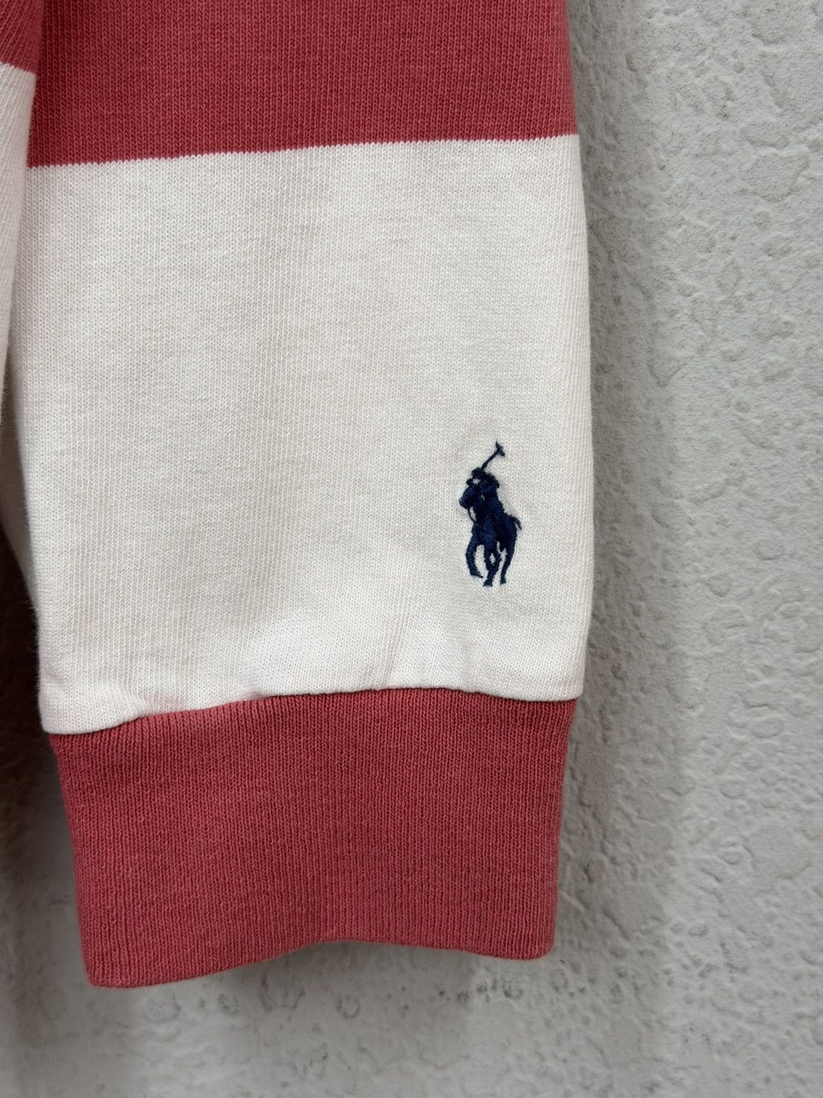 Polo Ralph Lauren Vintage Polo Ralph Lauren Rugby Striped Y2K Long Sleeve Size US L / EU 52-54 / 3 - 10 Thumbnail
