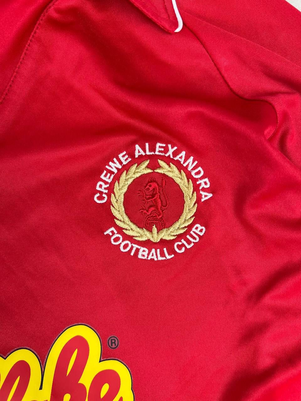 Diadora Crewe Alexandra 2005 2006 Home Shirt Long Sleeve Jersey Size US XL / EU 56 / 4 - 6 Thumbnail
