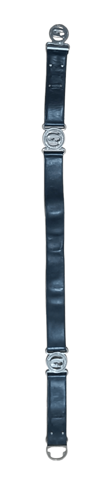 Versace VINTAGE GIANNI VERSACE LEATHER BELT Size 34 - 6 Thumbnail