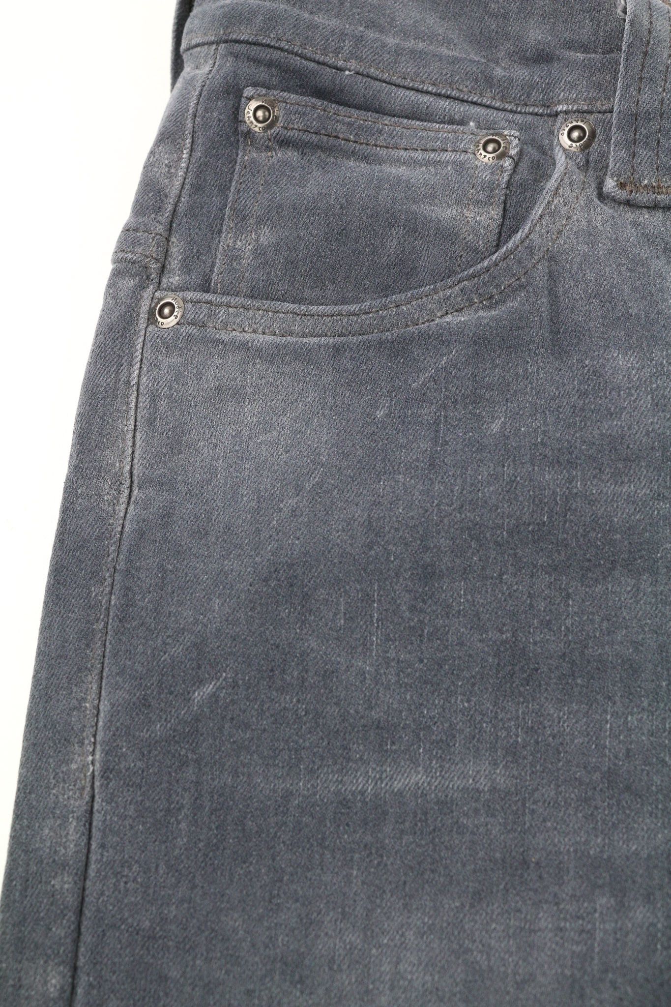 Nudie Jeans THIN FINN W28/L32 Grey Cotton Stretch Jeans 80630 Size US 28 / EU 44 - 9 Thumbnail