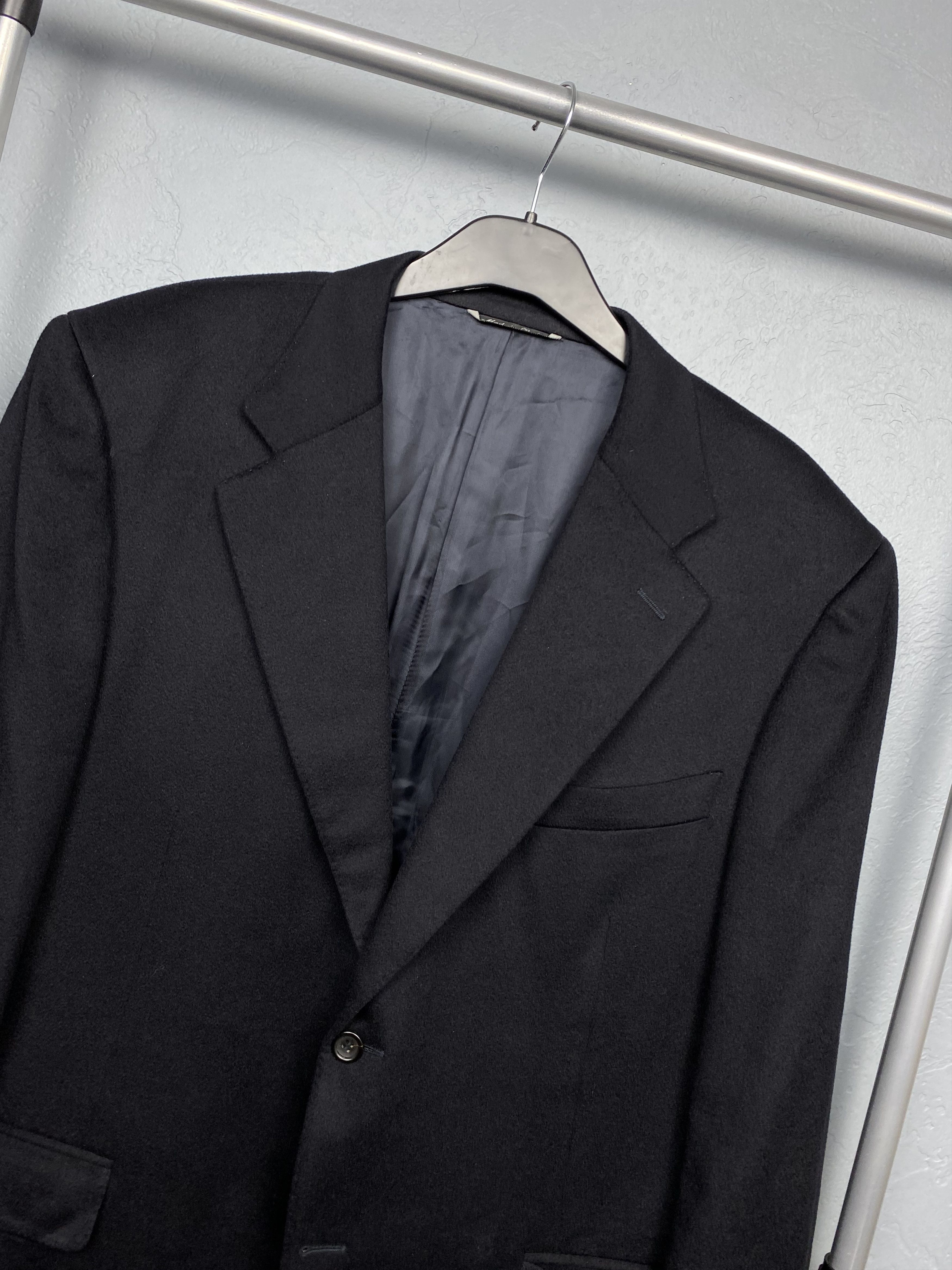 Canali Canali Vintage Mens Cashmere Wool Blazer Jacket Size US XL / EU 56 / 4 - 2 Thumbnail