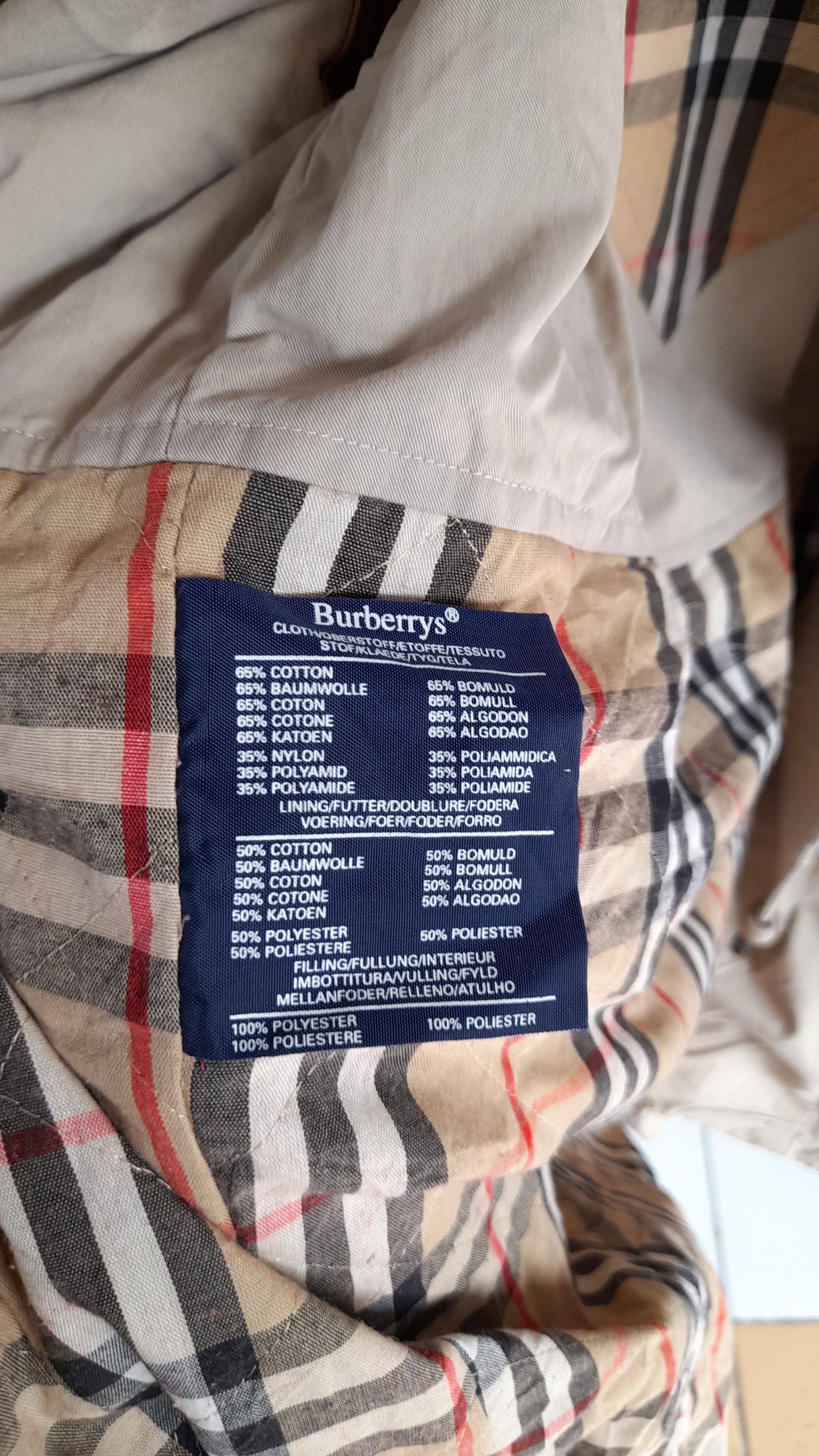 Burberry × Vintage Vintage Burberrys Coat Jacket Size US L / EU 52-54 / 3 - 6 Thumbnail