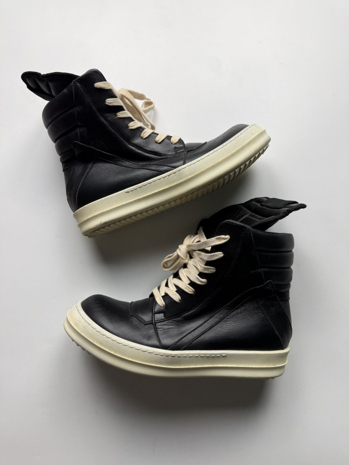 Rick Owens Rick Owens Black Geobasket Size US 7 / IT 37 - 2 Thumbnail