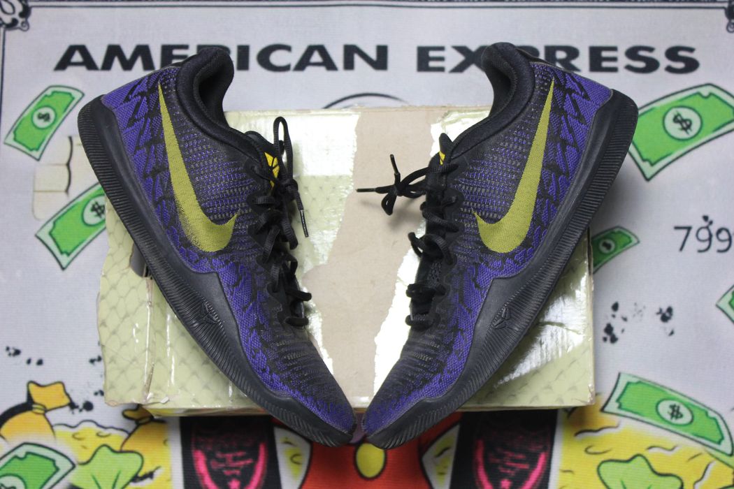 nike mamba rage black and purple