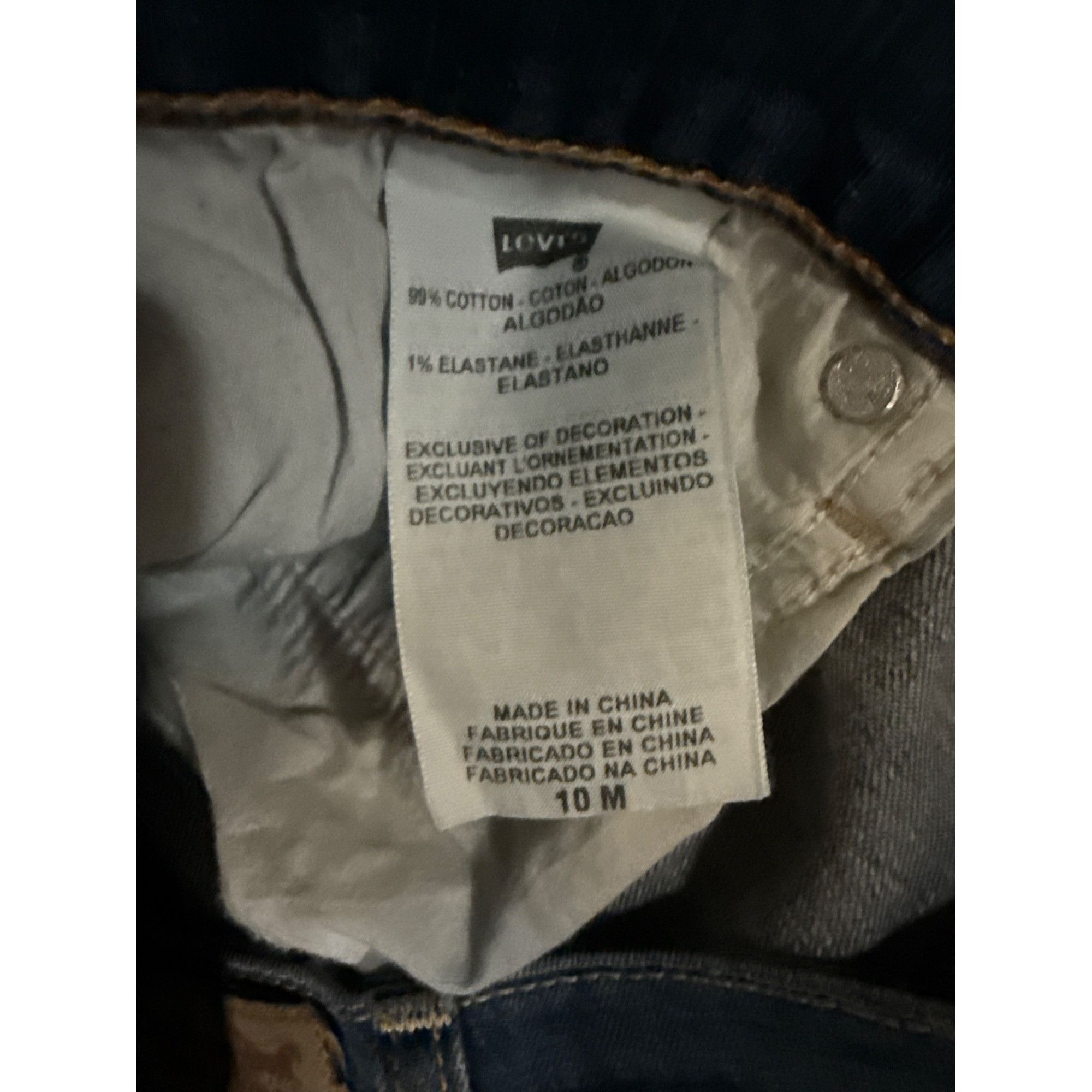 Levi's Levi's Women's 515 Classic Boot Cut Mid Rise Blue Jeans Size 32" / US 10 / IT 46 - 10 Thumbnail