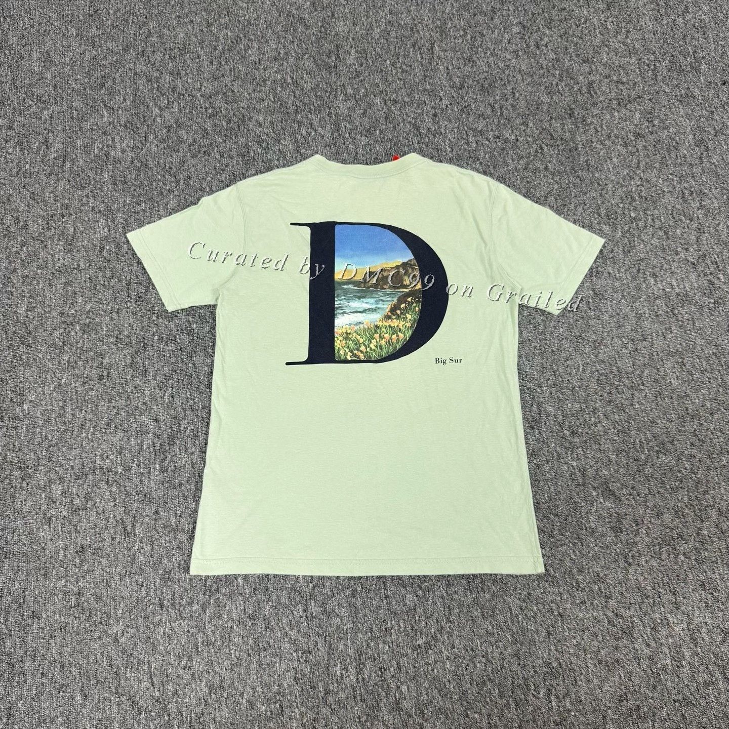 dior homme 09aw Tシャツ kris van assche Dior × Kris Van Assche Dior Homme Let's Rock S/S 09 green T-shirt
