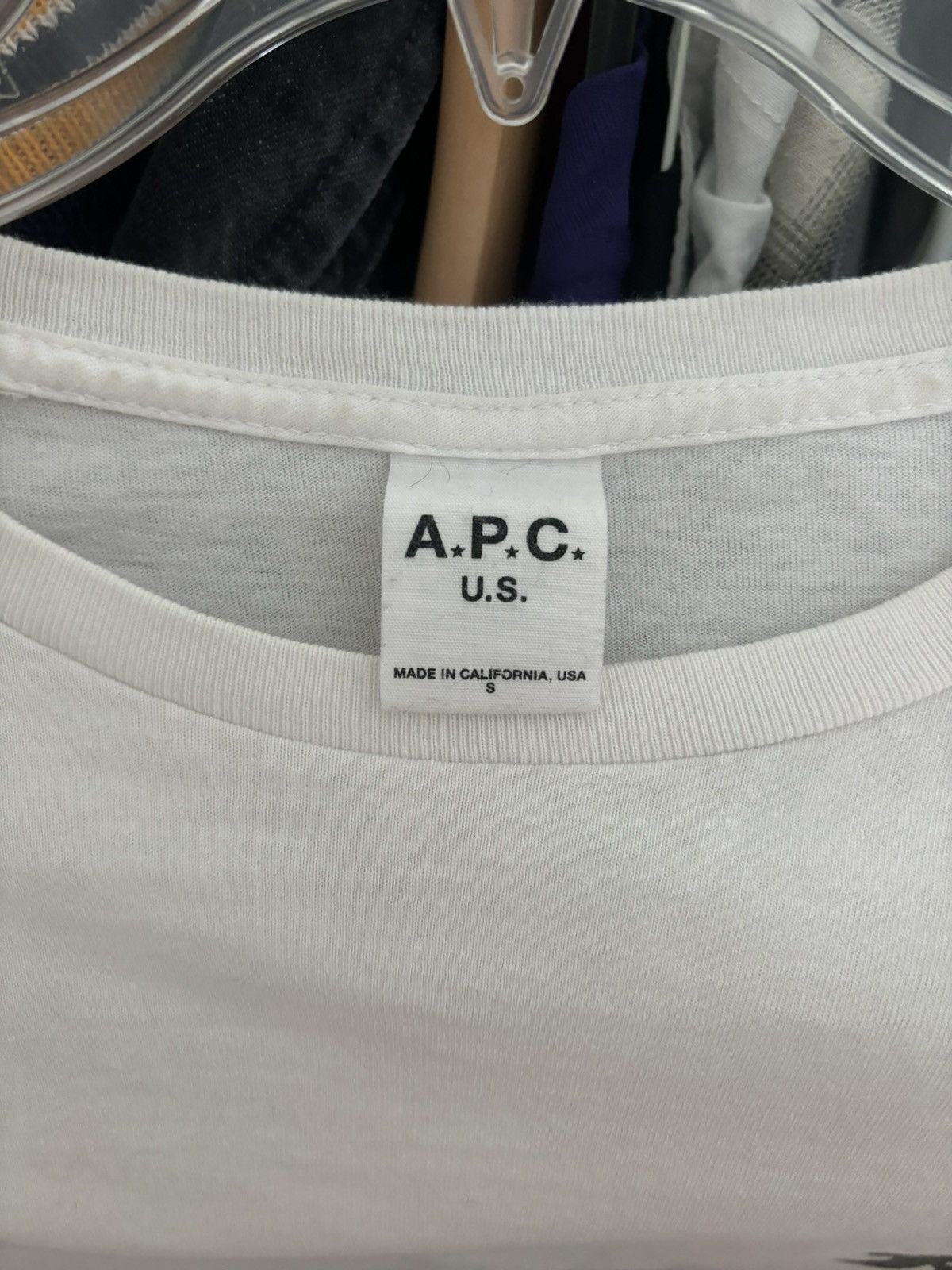 A.P.C. × Vintage VTG A.P.C T-Shirt Size US S / EU 44-46 / 1 - 3 Thumbnail