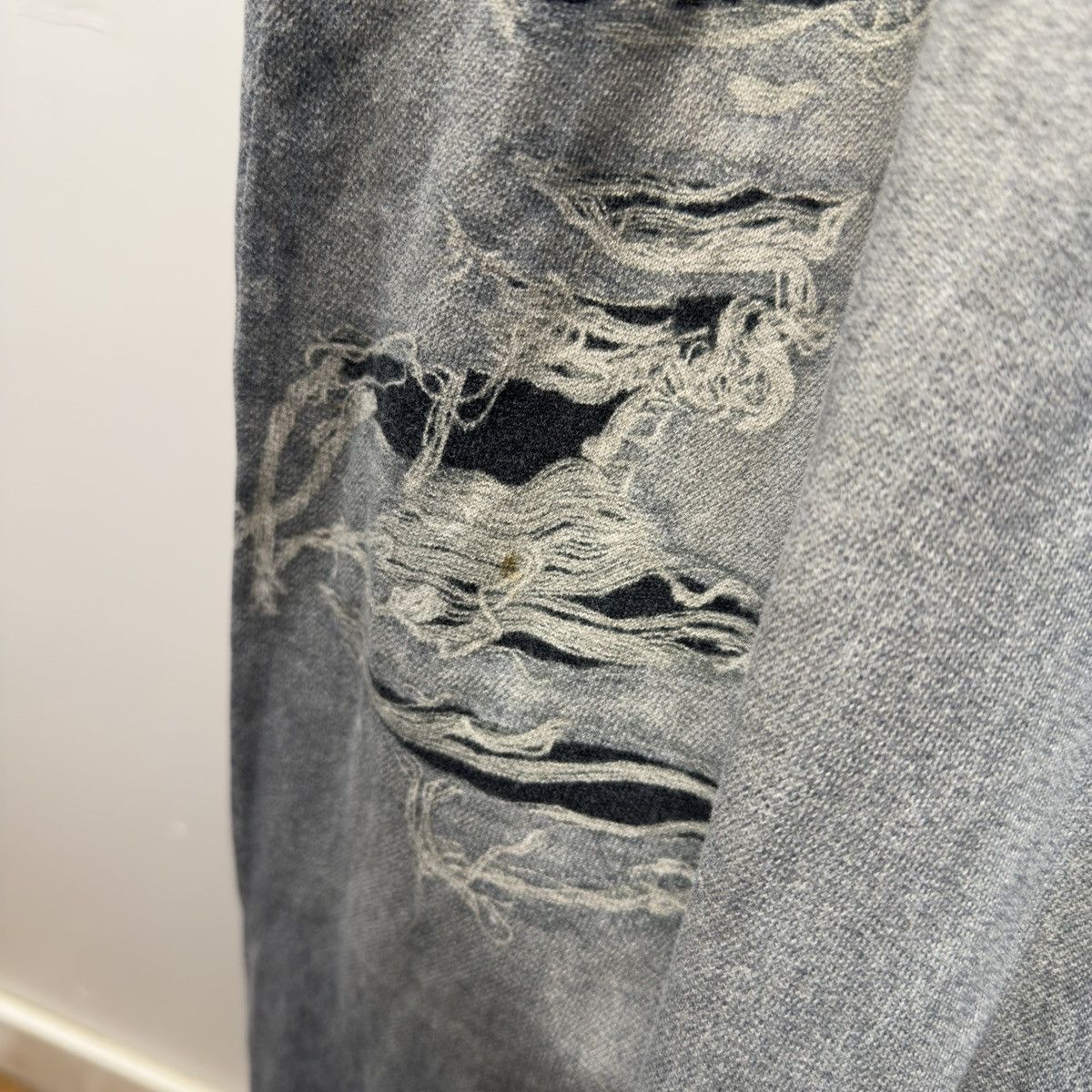 Balenciaga Balenciaga Winter 2021 Tromp L'oeil Denim Sweatpants Demna Size US 36 / EU 52 - 15 Thumbnail